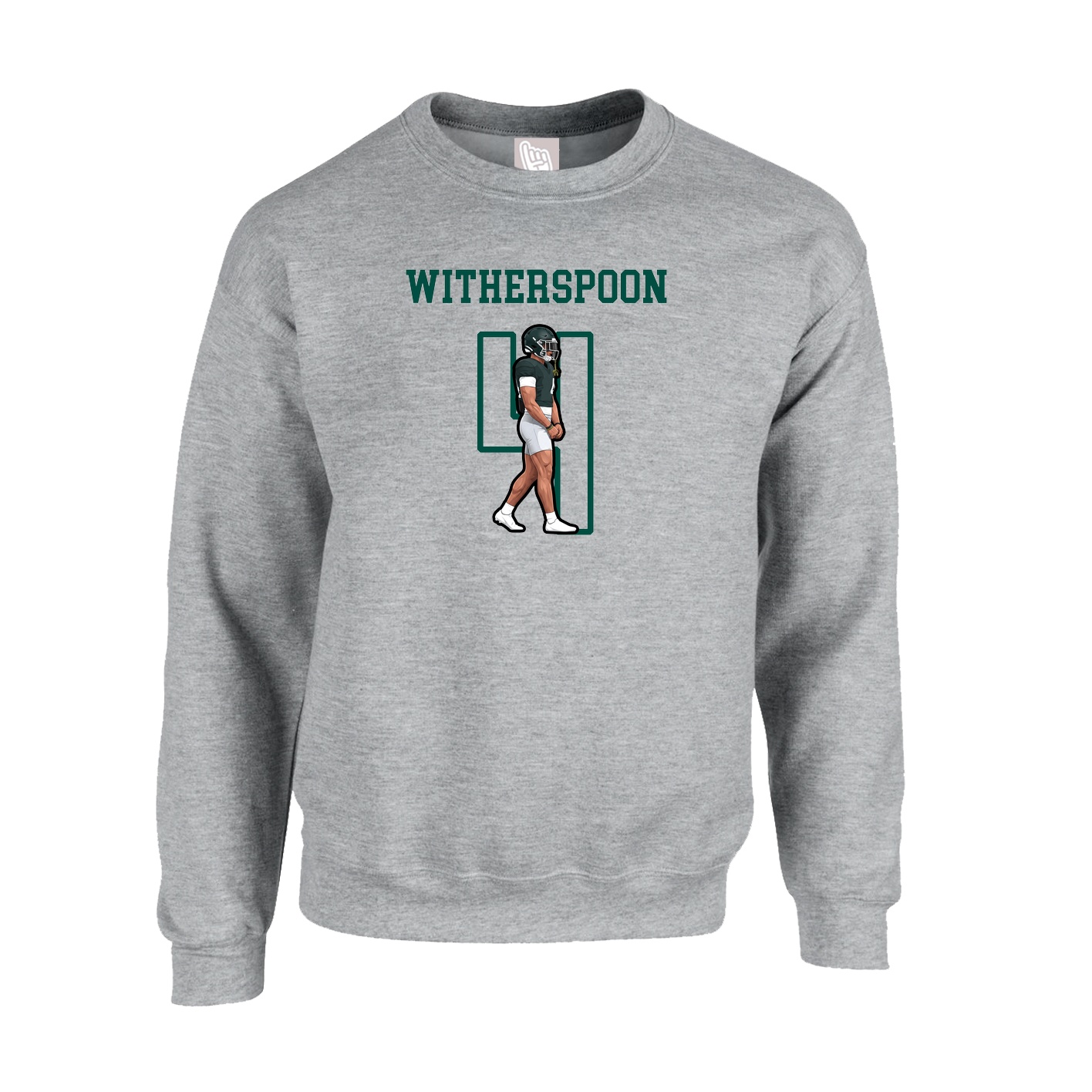 Fleece Crew — Shirsey in Grey