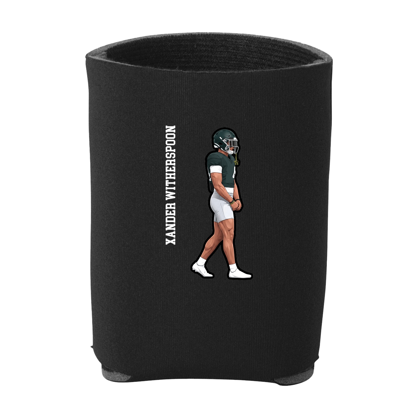 Can Holder — Name Vertical in Black
