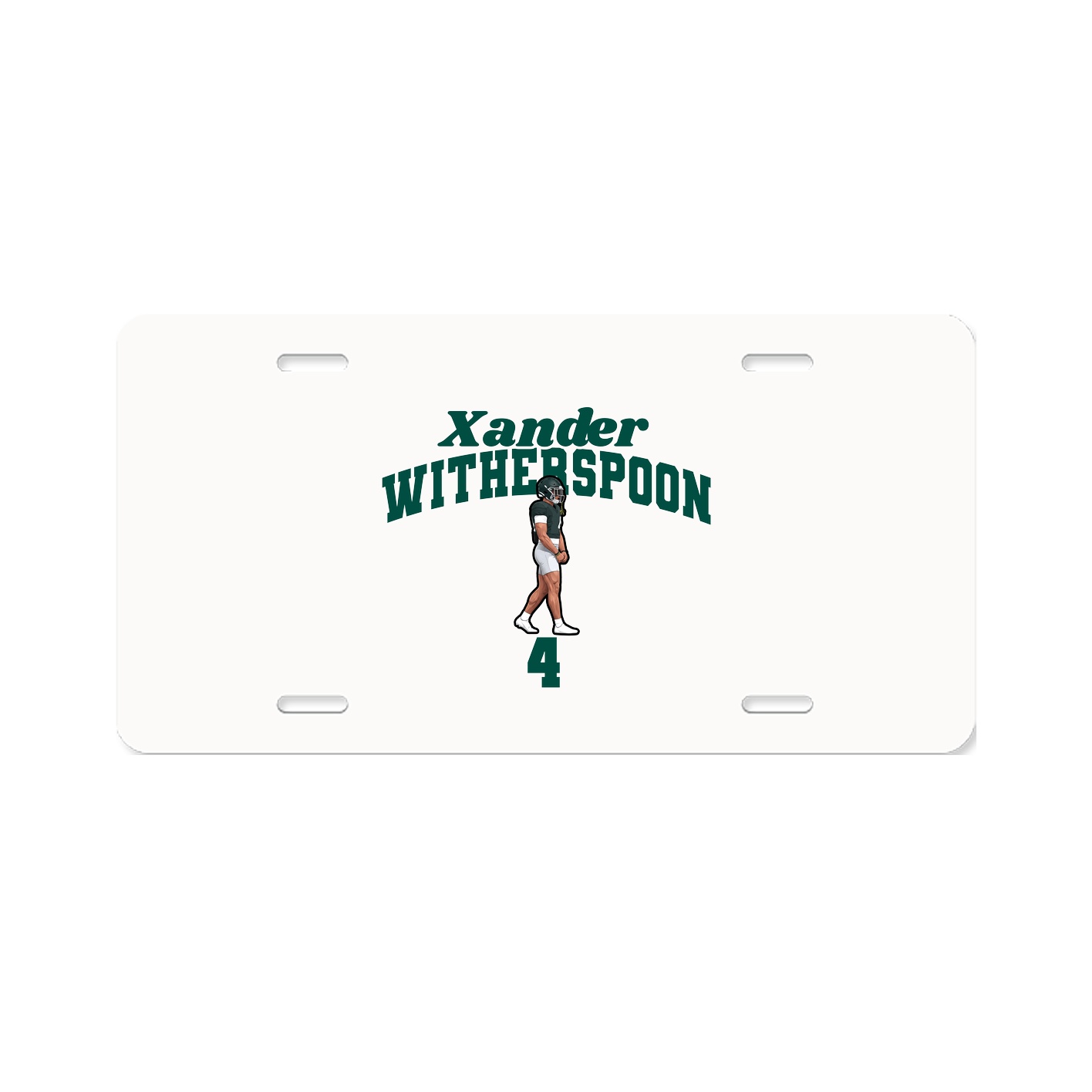 License Plate — Signature Arch in Classic