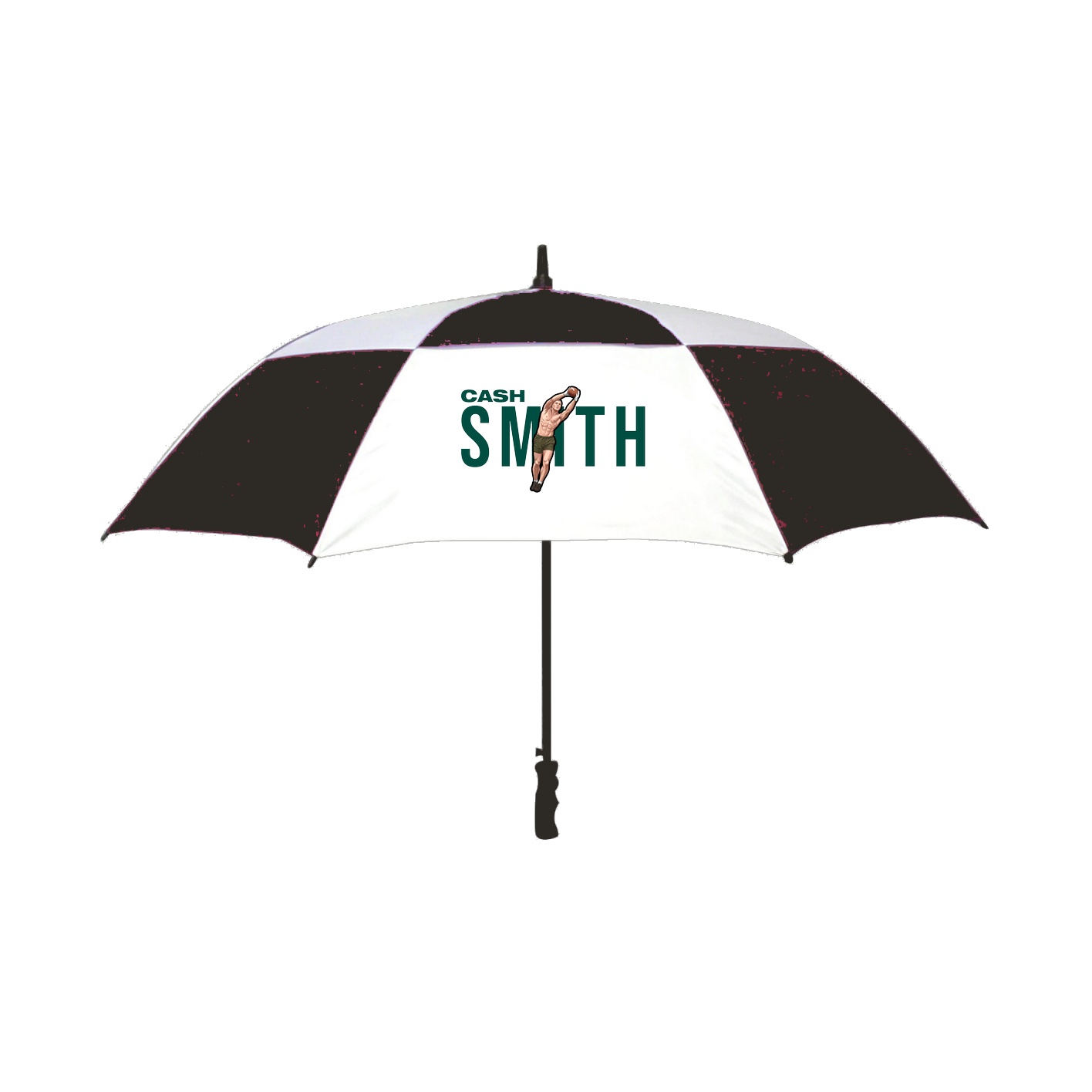 Golf Umbrella — Player Name in Black