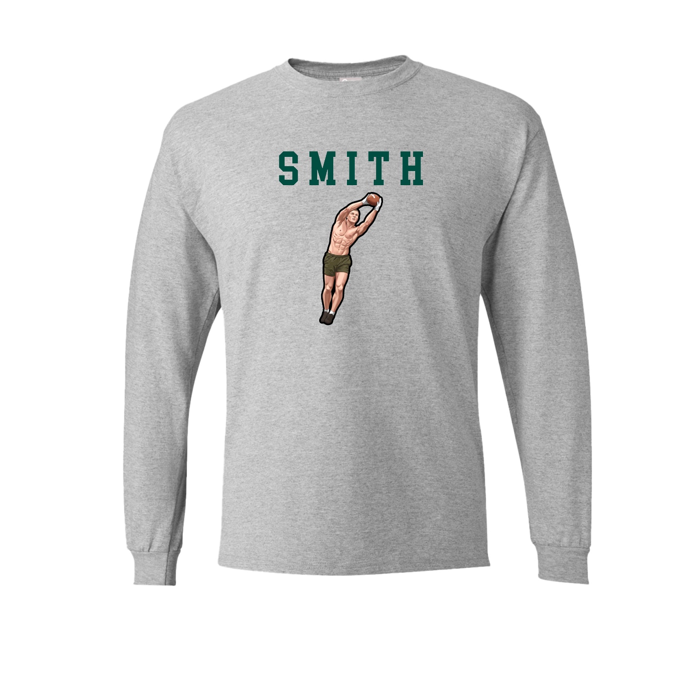 Long Sleeve Tee — Shirsey in Grey
