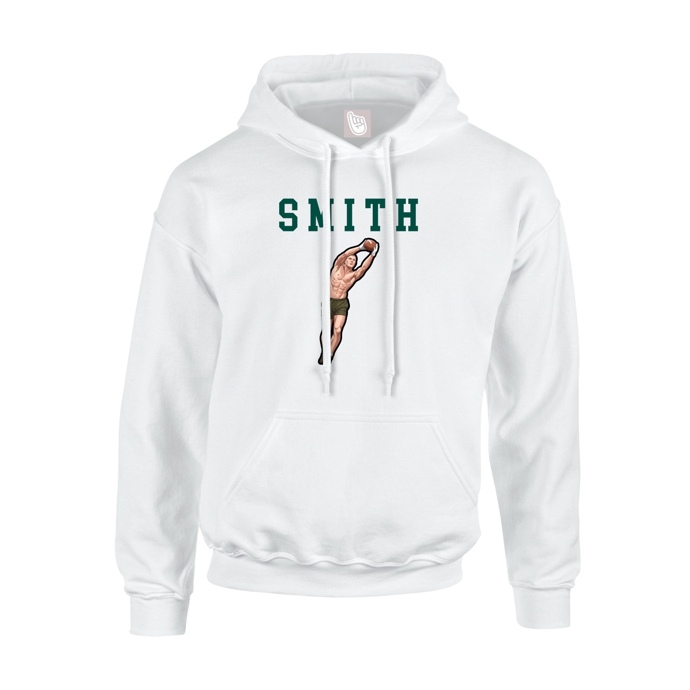 Youth Hoodie — Shirsey in White