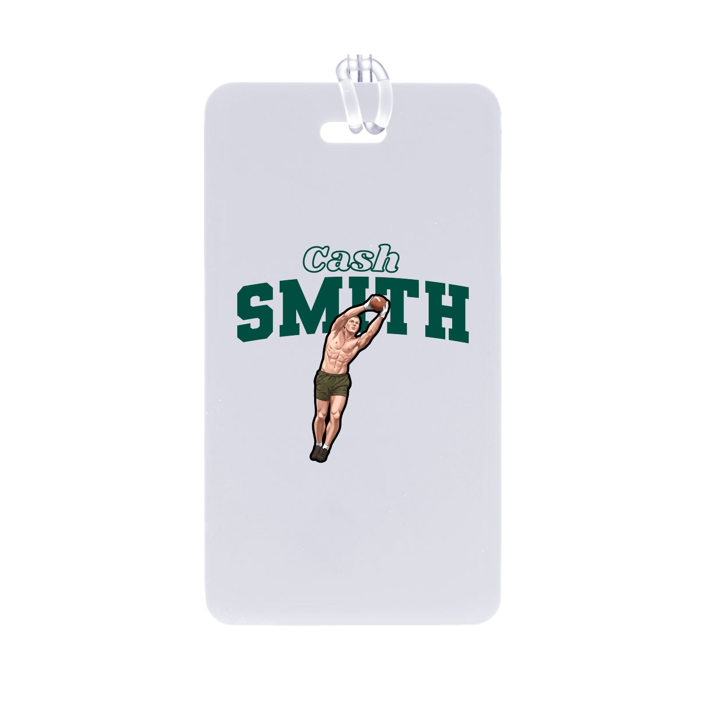 Bag Tag — Name Arch in Classic