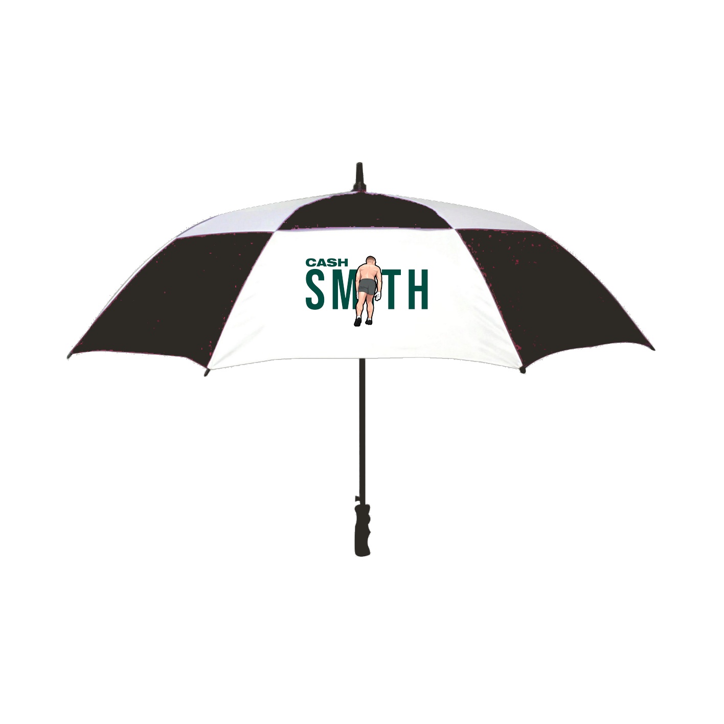 Golf Umbrella — Player Name in Black