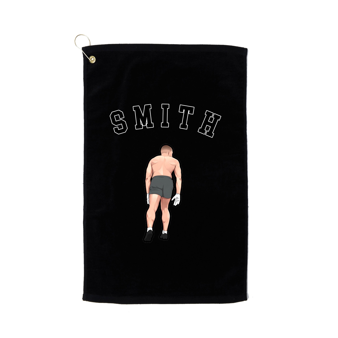 Golf Towel — Shirsey Arch in Black