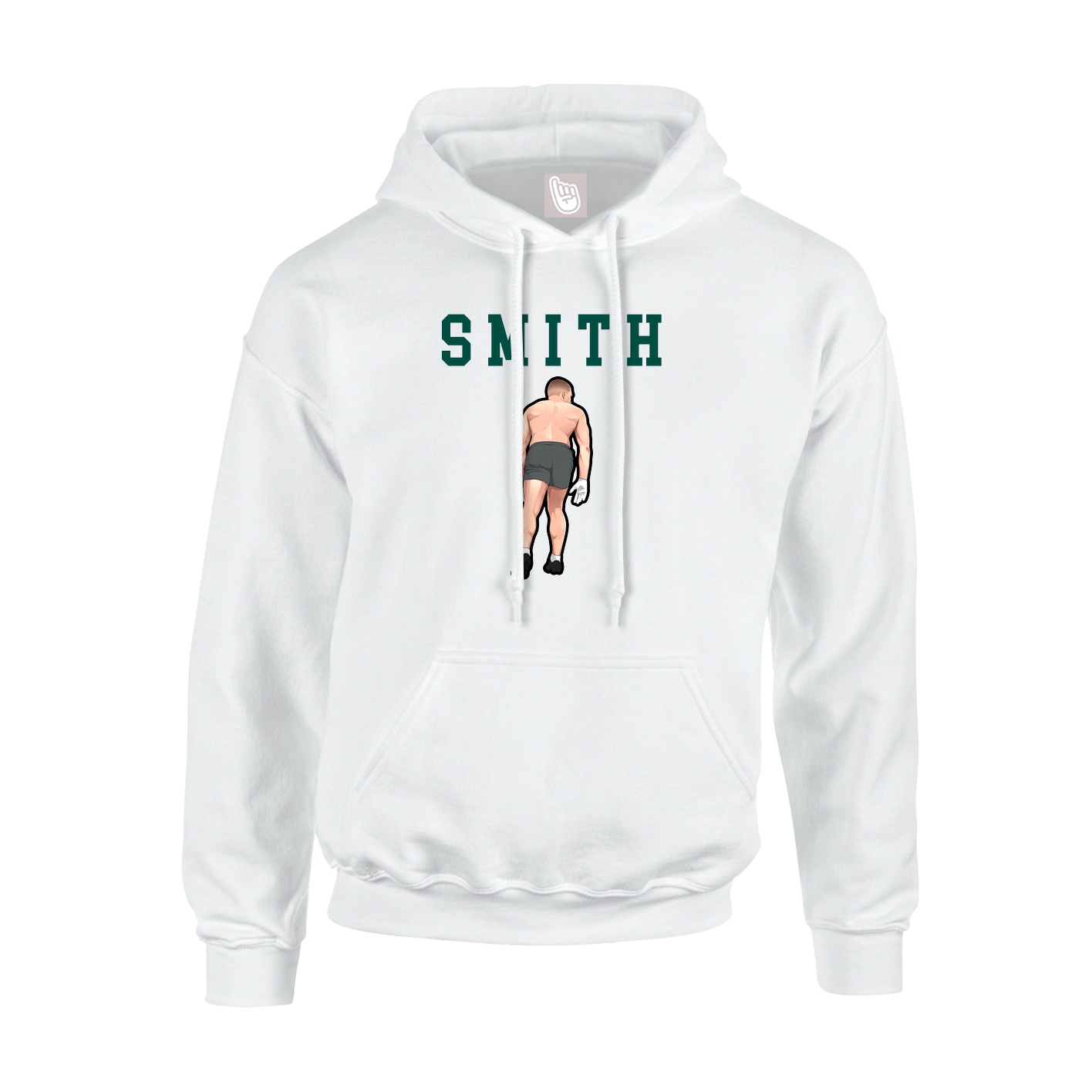 Hoodie — Shirsey in White