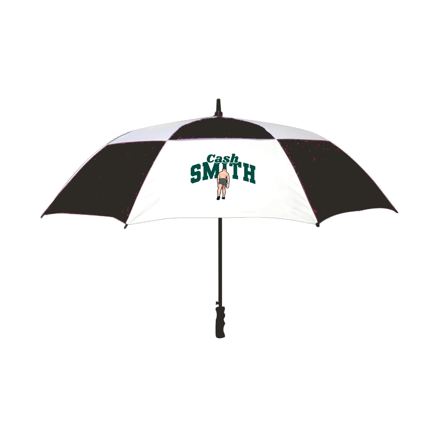 Golf Umbrella — Signature Arch in Black