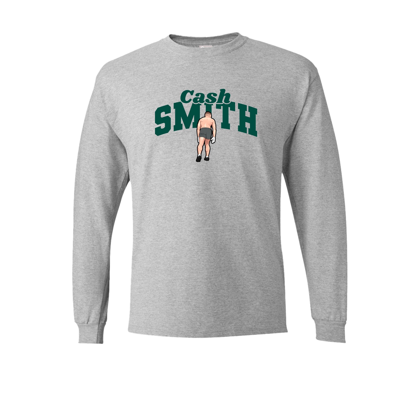 Long Sleeve Tee — Signature Arch in Grey