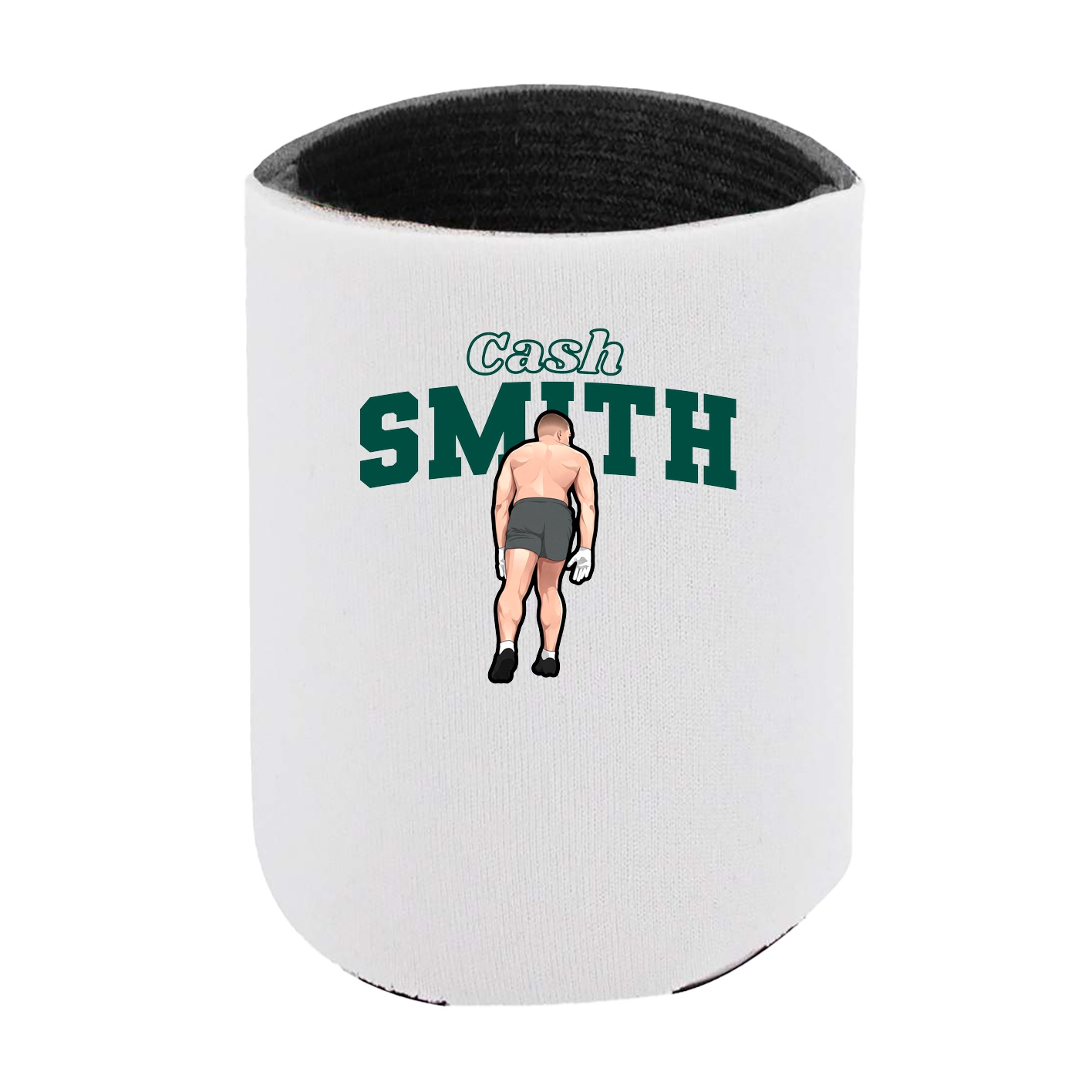 Can Holder — Name Arch in White