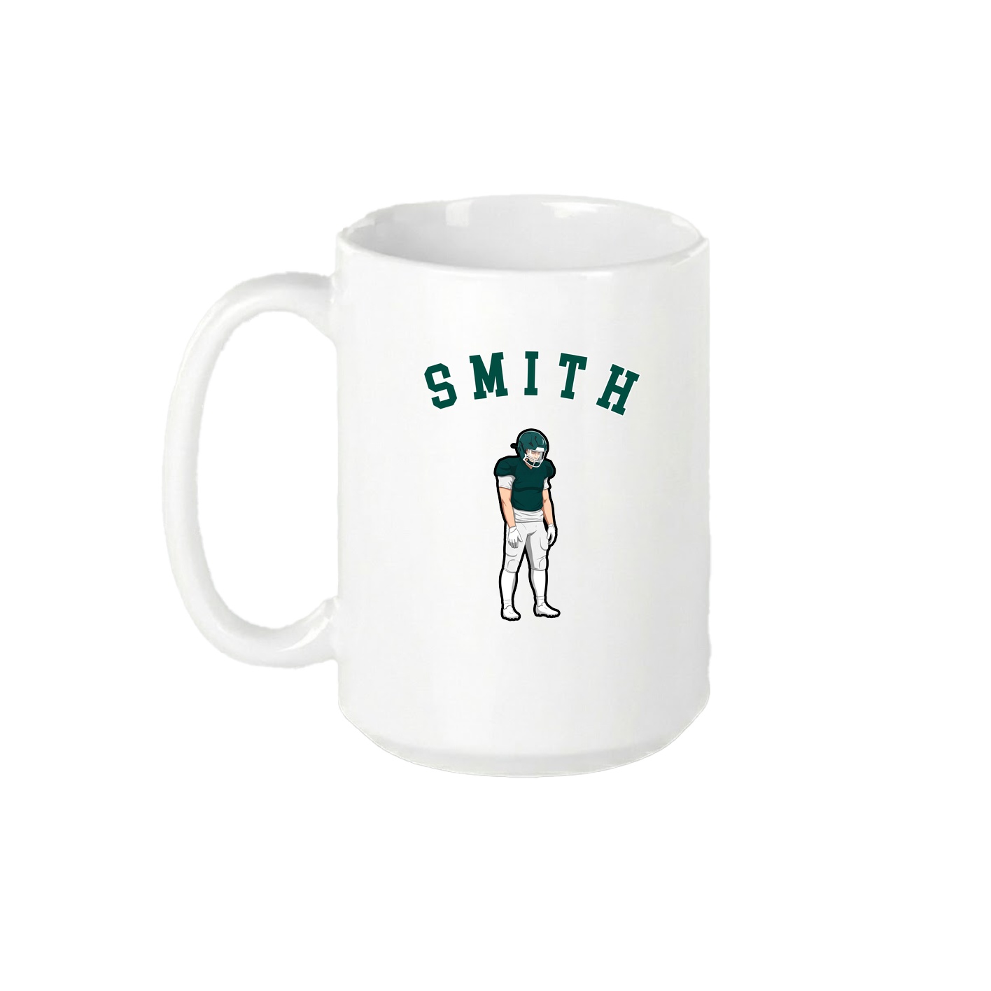 15oz Coffee Mug — Shirsey Arch in White