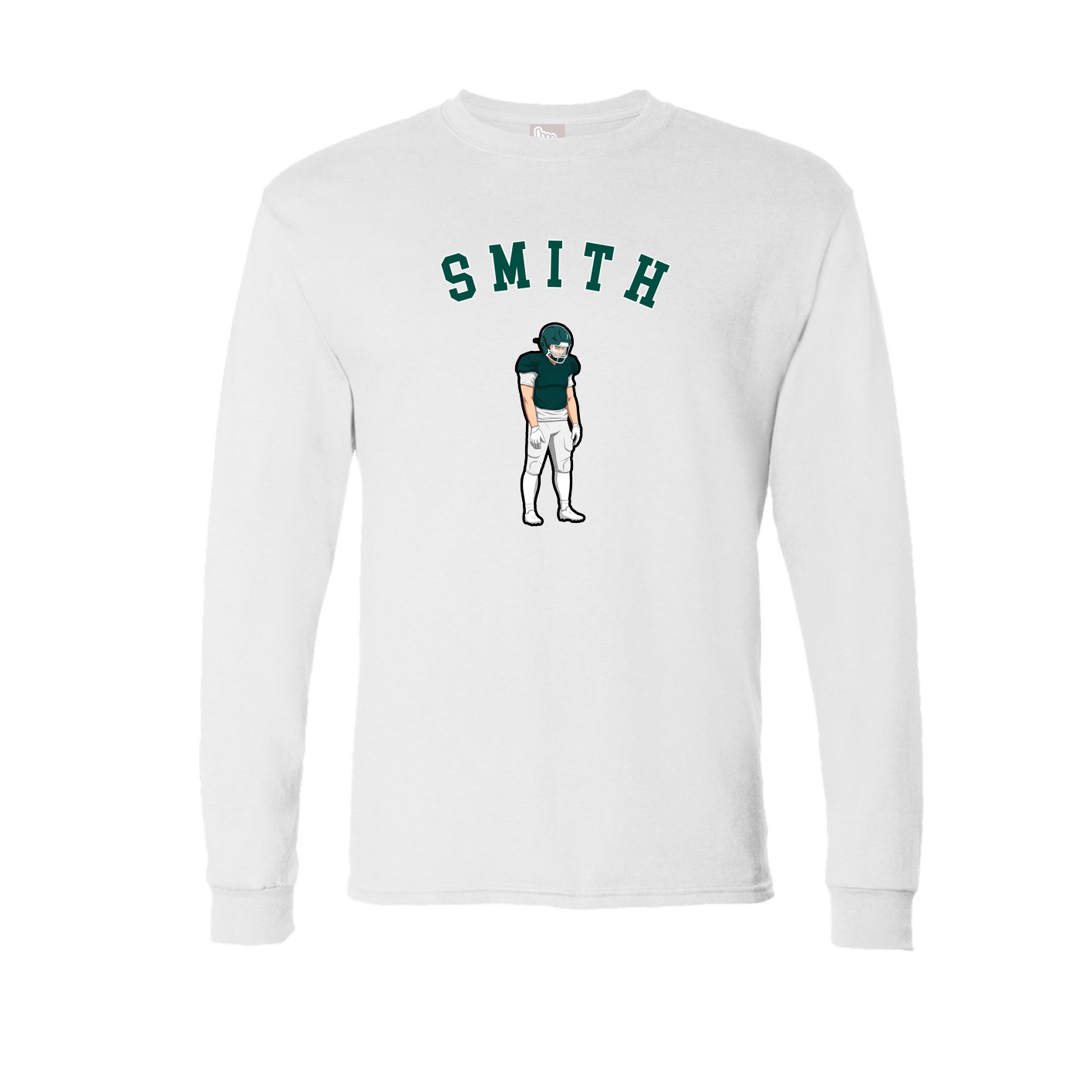 Long Sleeve Tee — Shirsey Arch in White