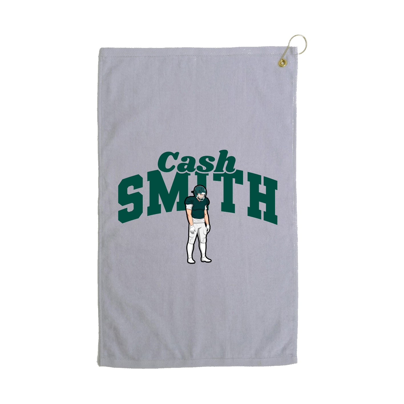 Golf Towel — Signature Arch in Grey