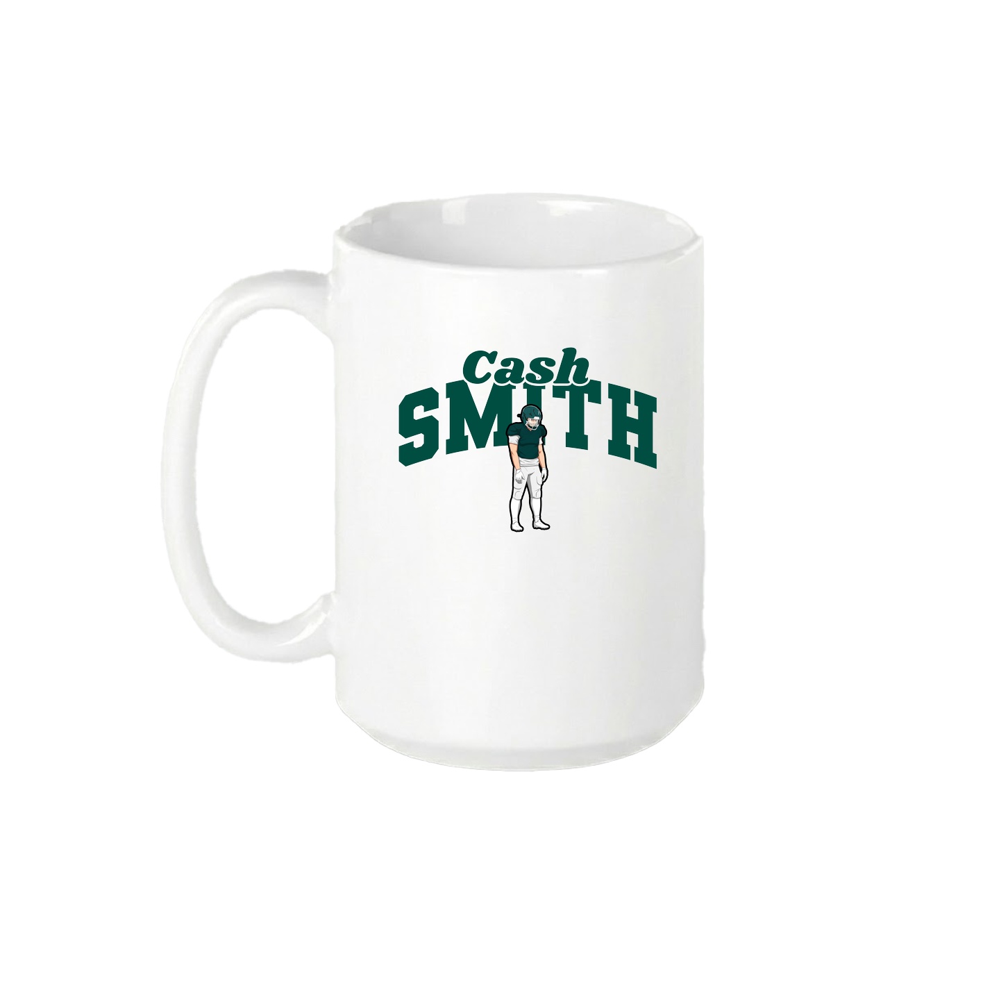 15oz Coffee Mug — Signature Arch in White