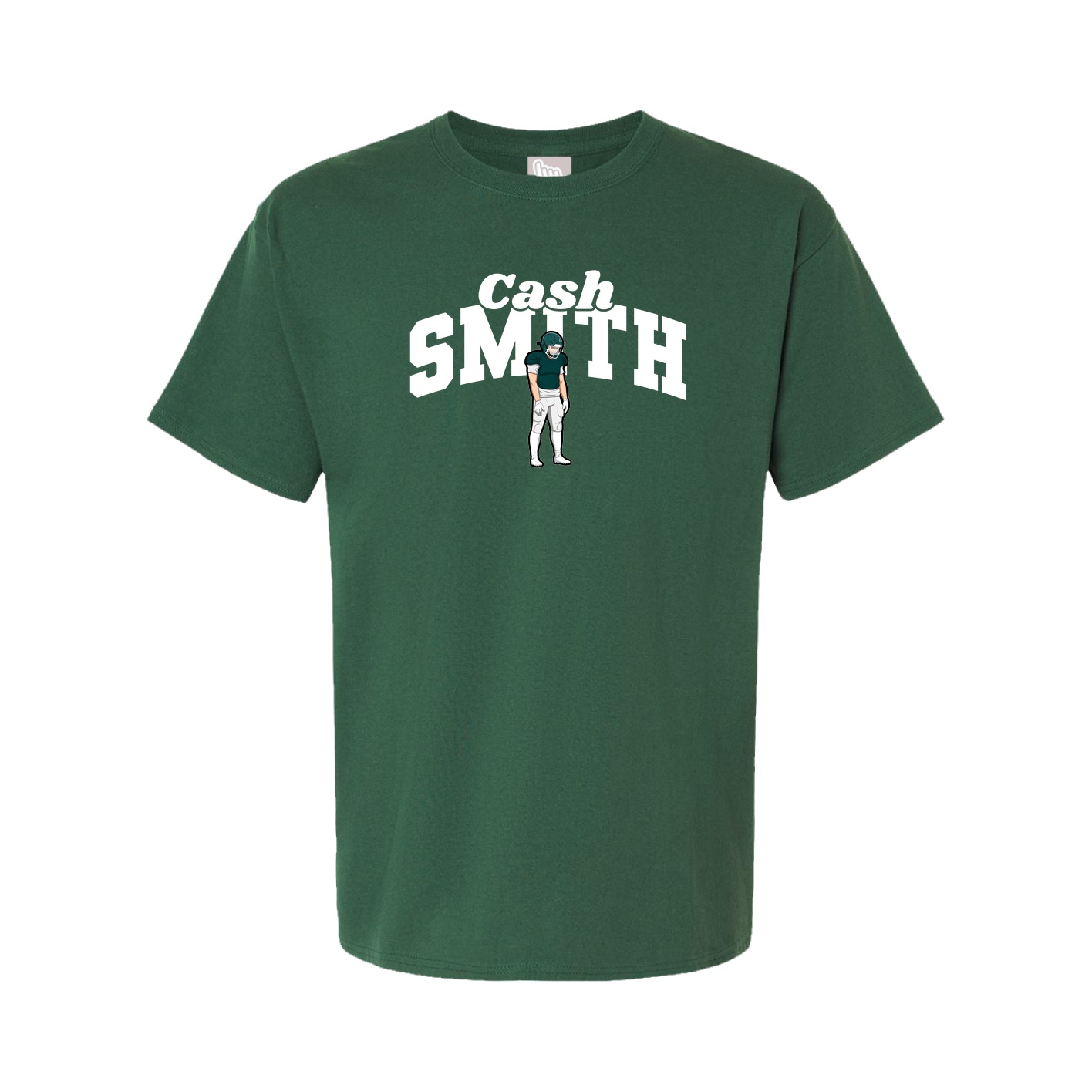 Youth Tee — Signature Arch in Green