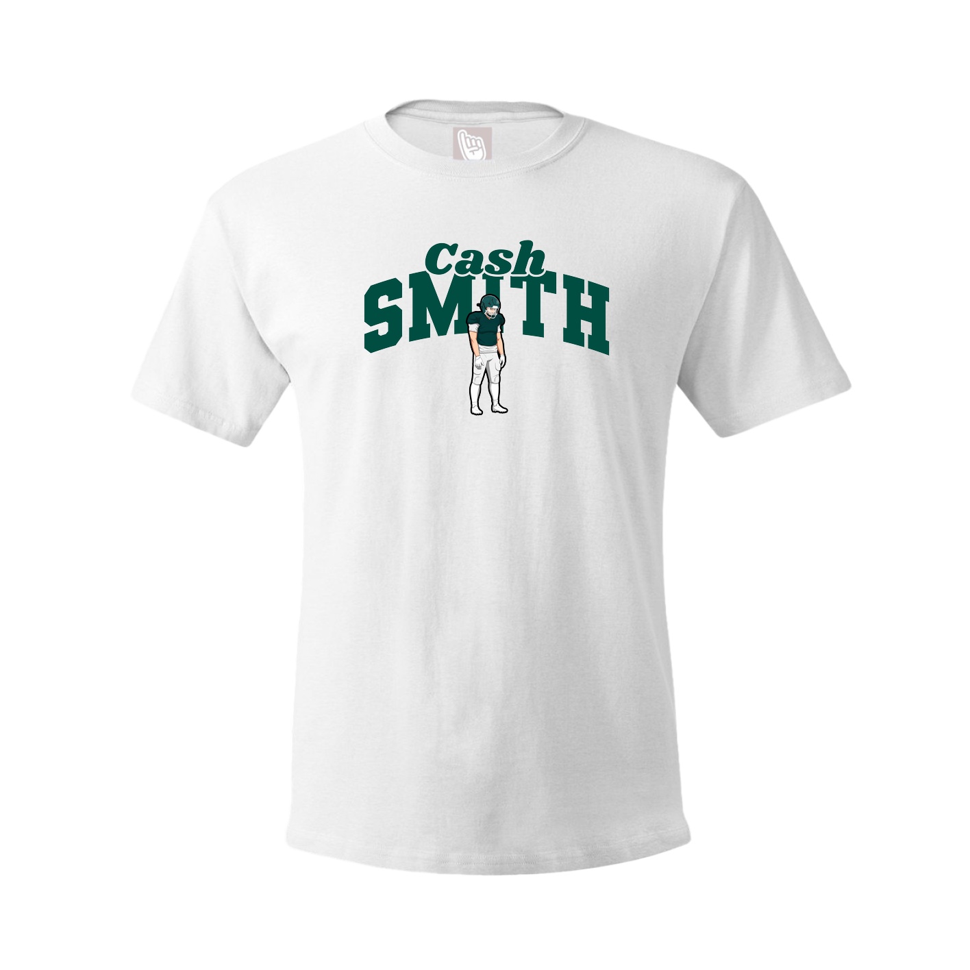 Youth Tee — Signature Arch in White