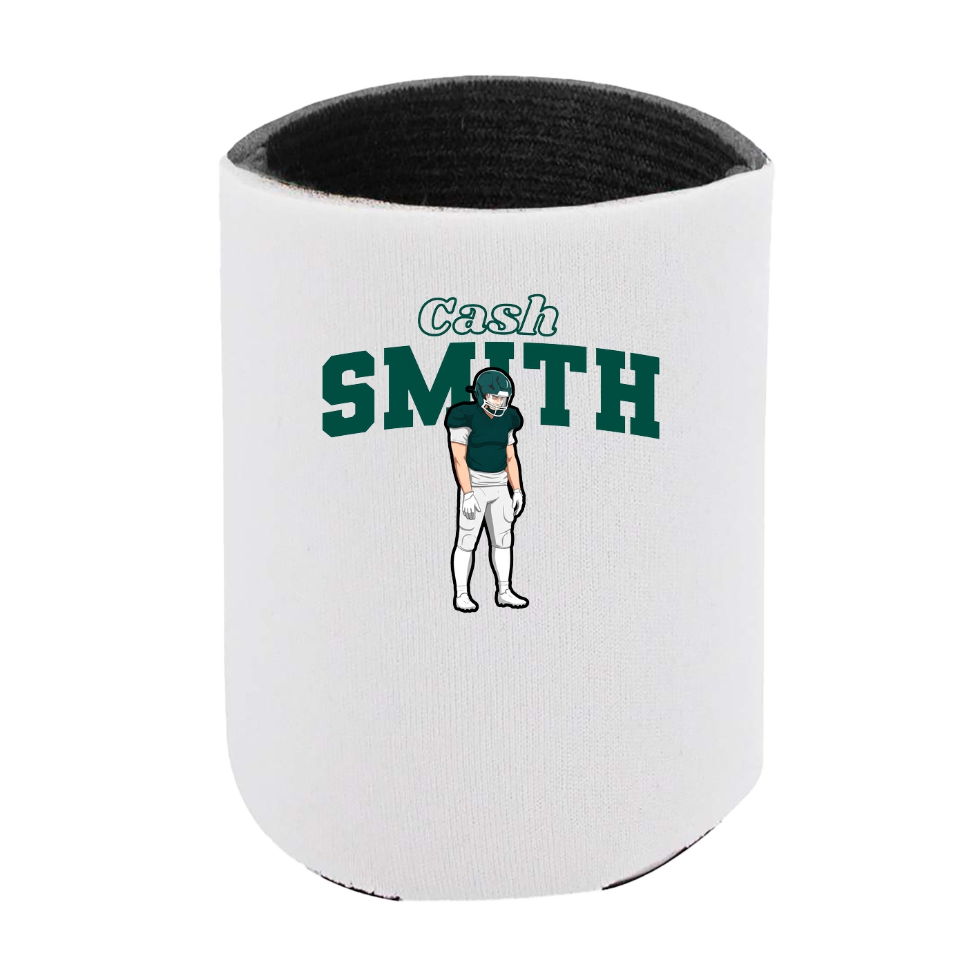Can Holder — Name Arch in White