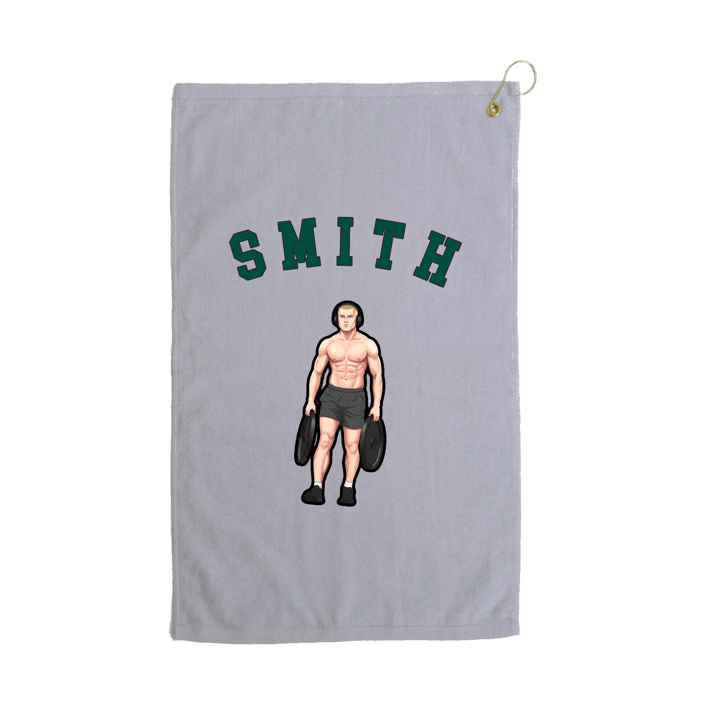 Golf Towel — Shirsey Arch in Grey