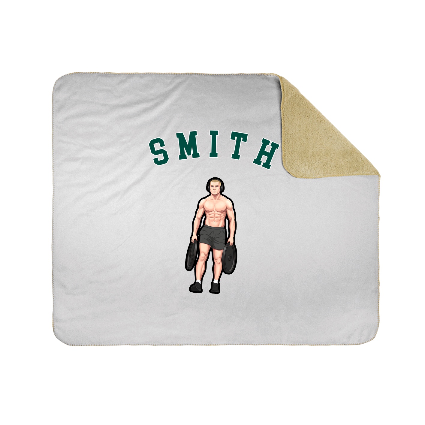 Throw Blanket — Shirsey Arch in White