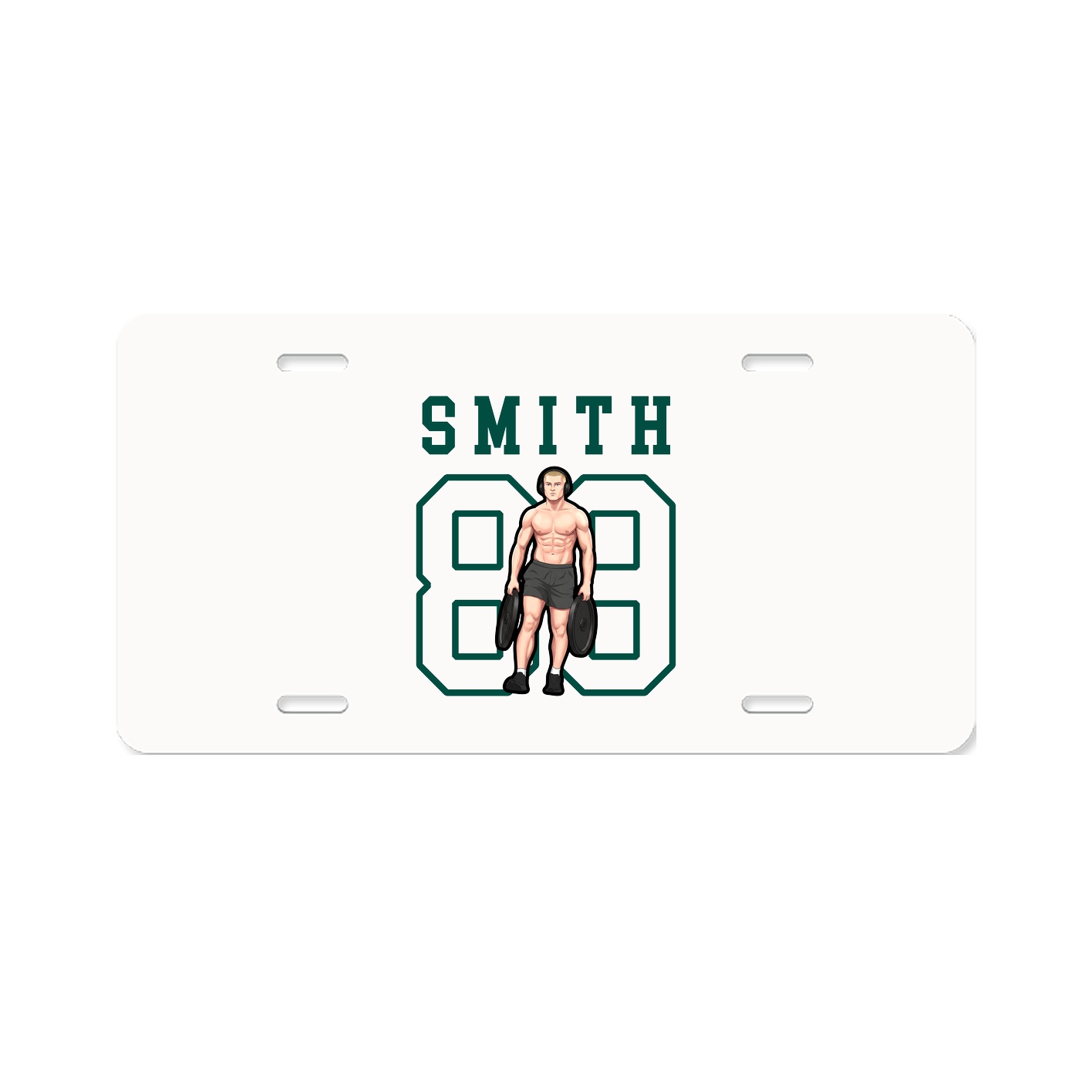 License Plate — Shirsey in Classic