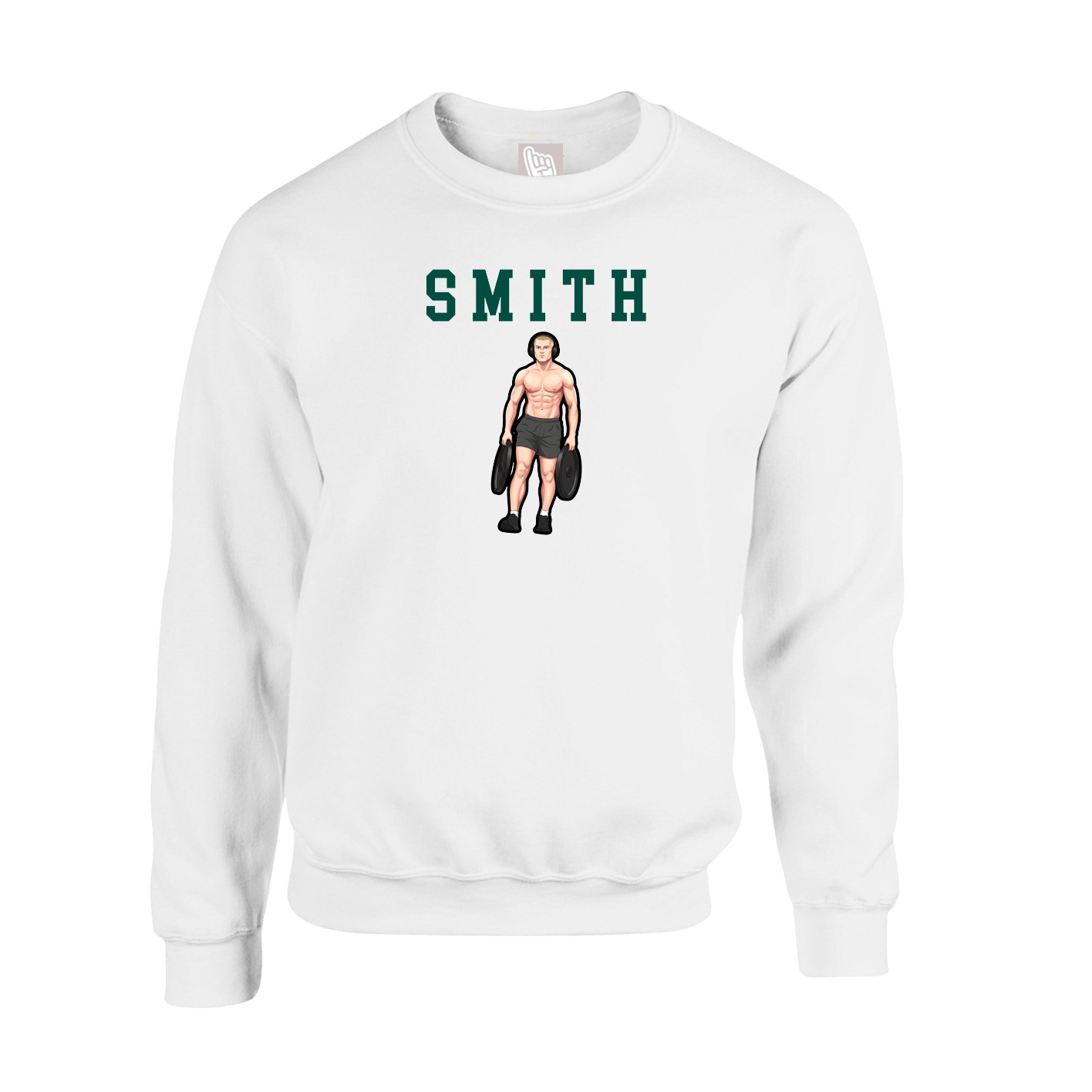 Fleece Crew — Shirsey in White