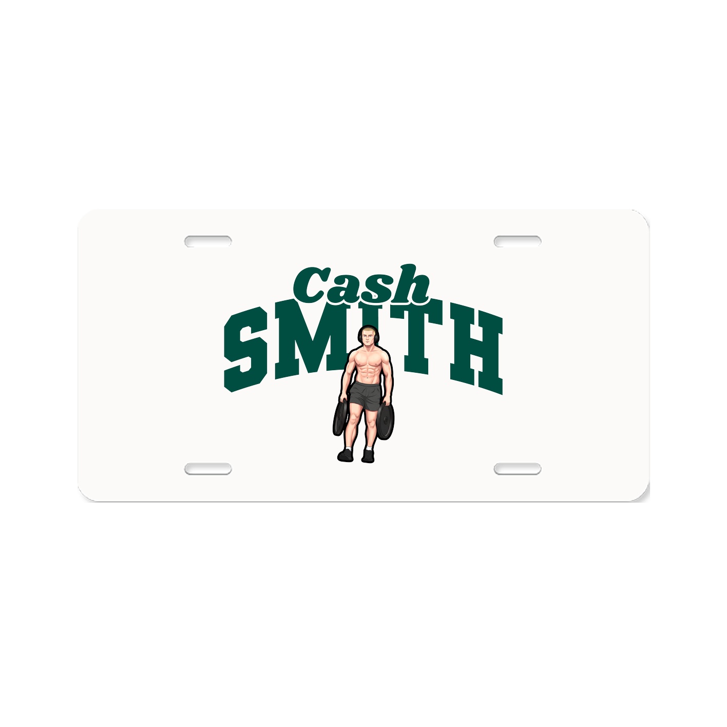 License Plate — Signature Arch in Classic