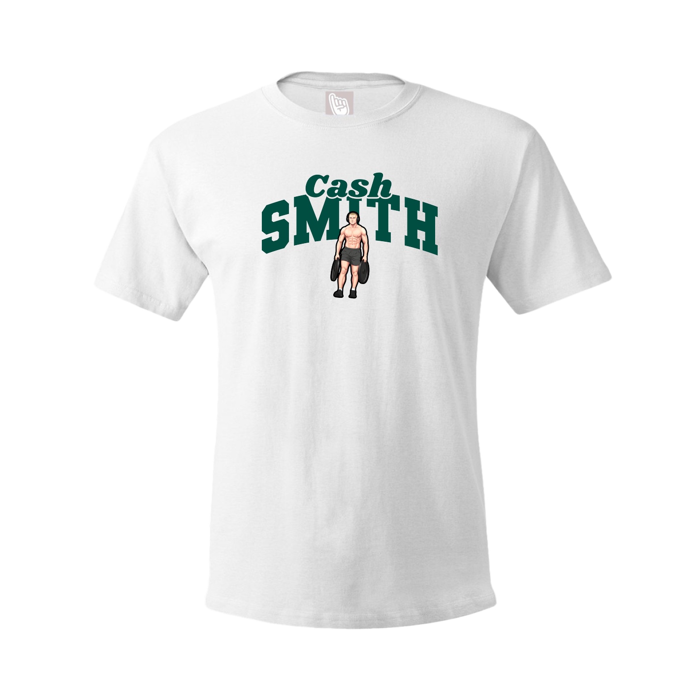 Youth Tee — Signature Arch in White