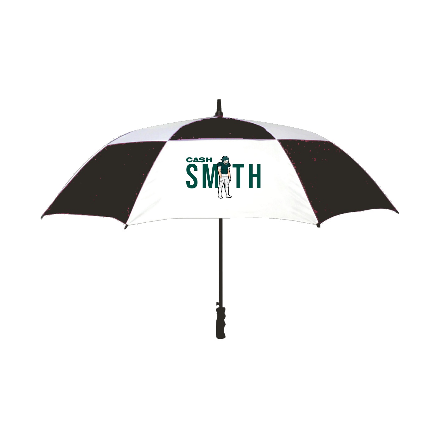 Golf Umbrella — Player Name in Black
