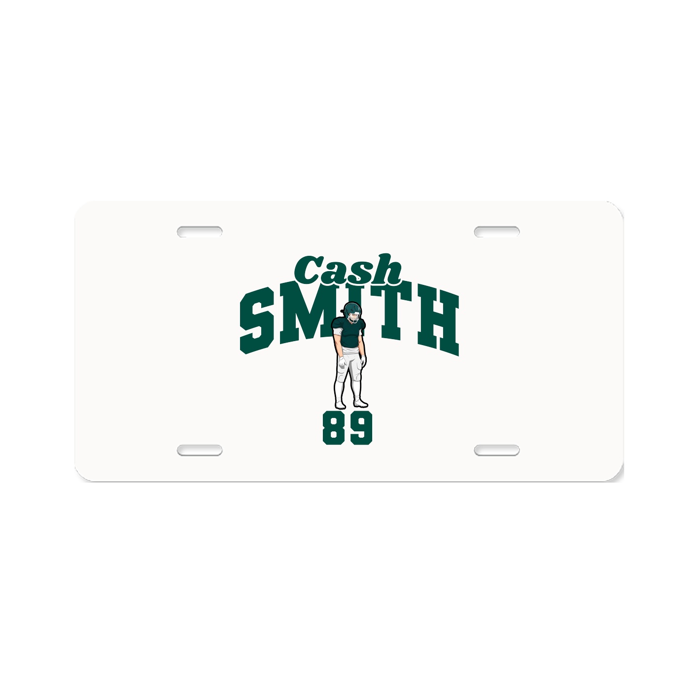 License Plate — Signature Arch in Classic