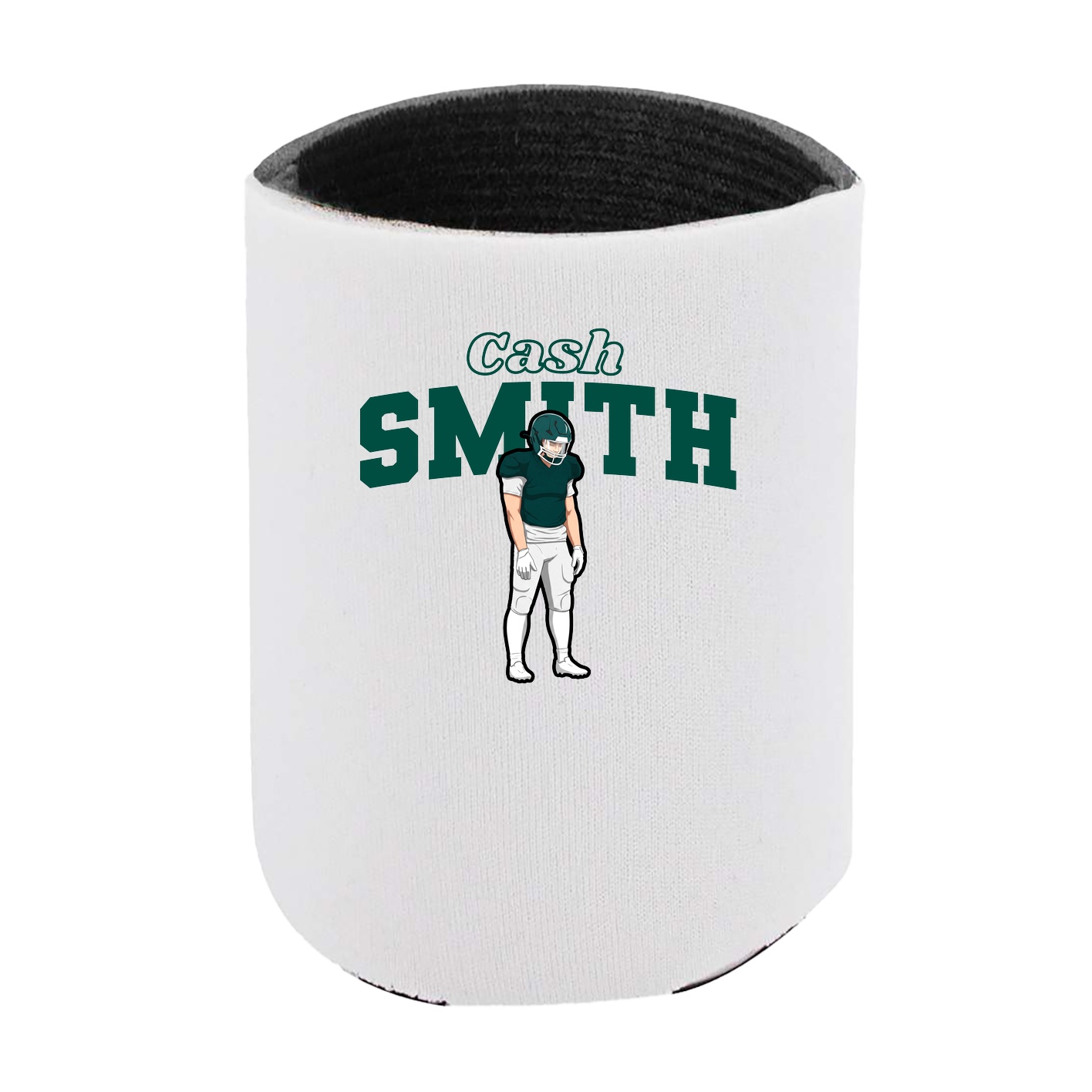 Can Holder — Name Arch in White