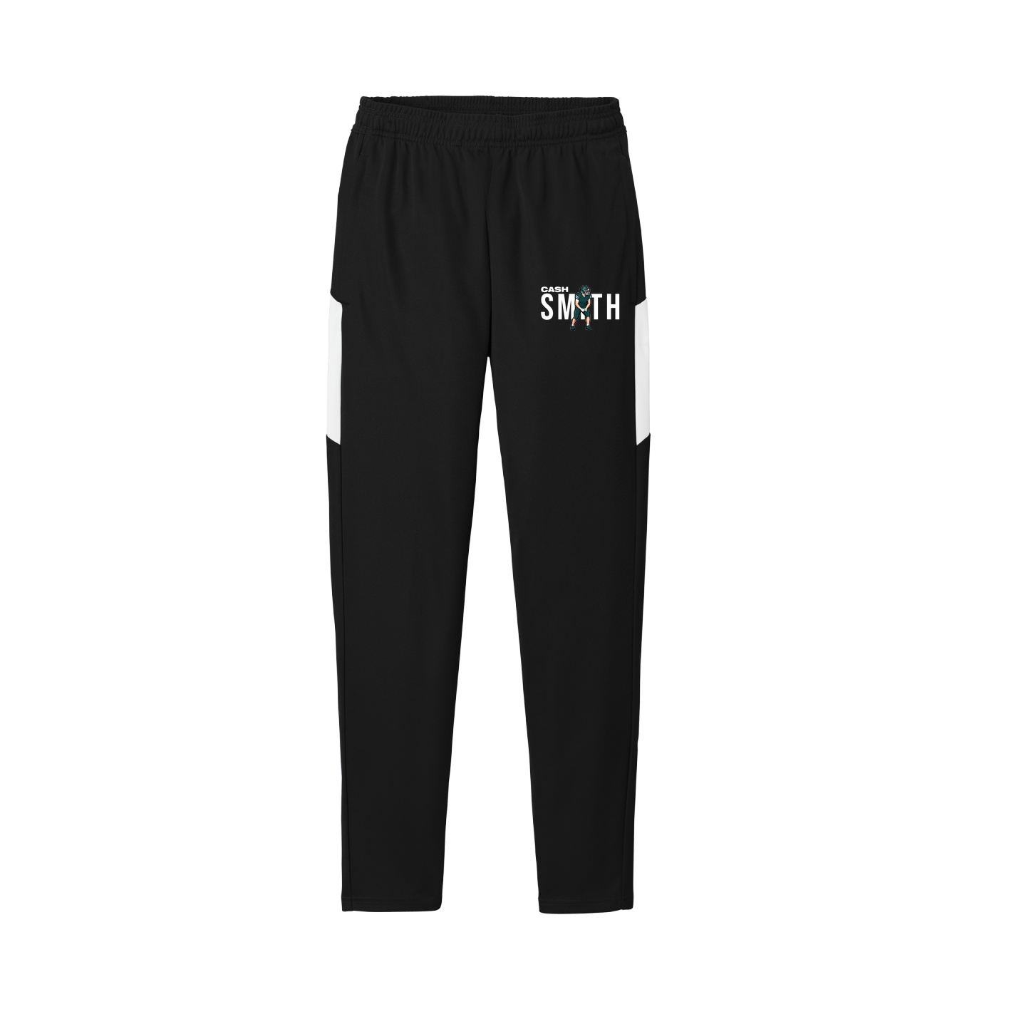 Team Travel Pant — Player Name in Black/White