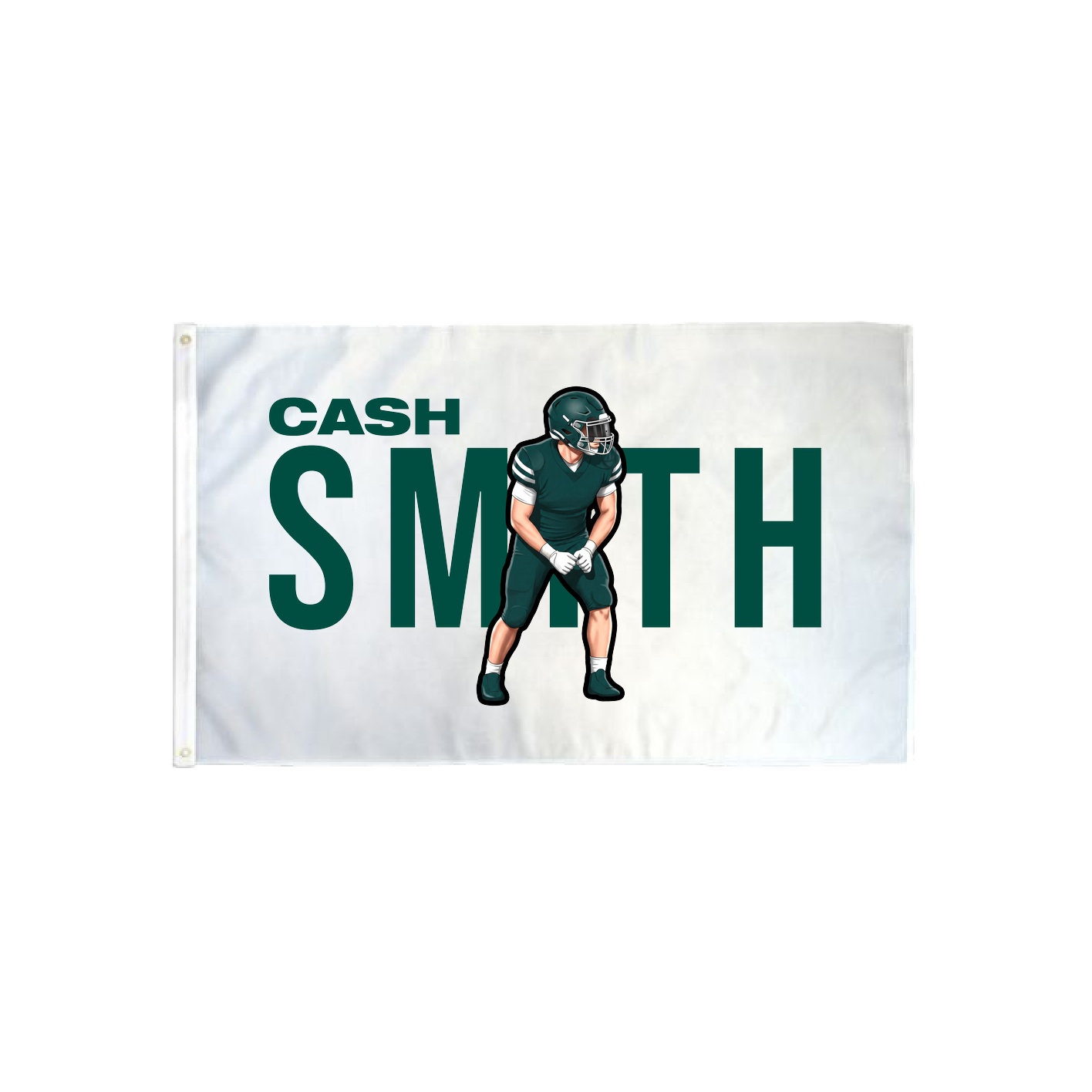 3x5 Flag — Player Name in Classic