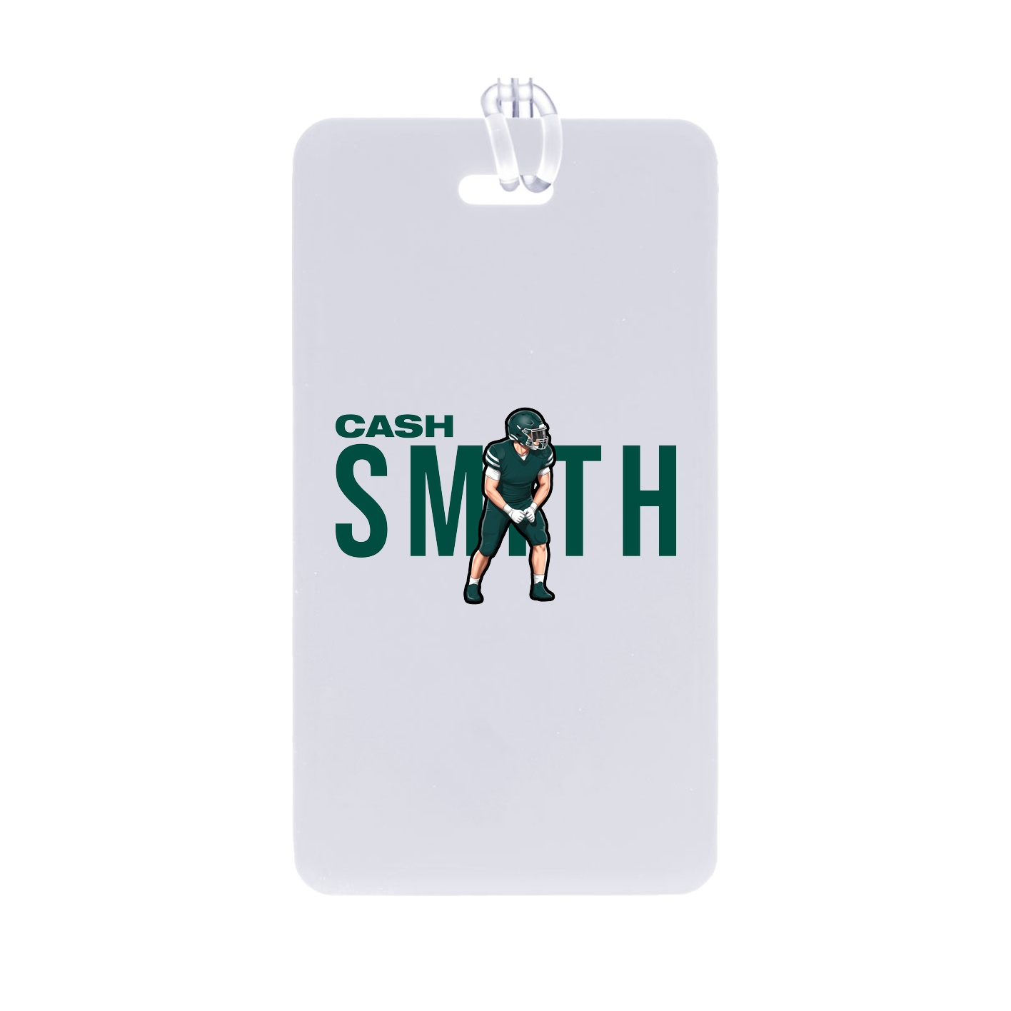 Bag Tag — Player Name in Classic