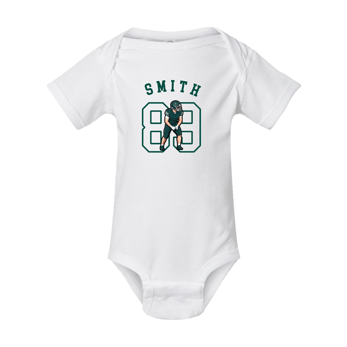 Baby Onesie — Shirsey Arch in White