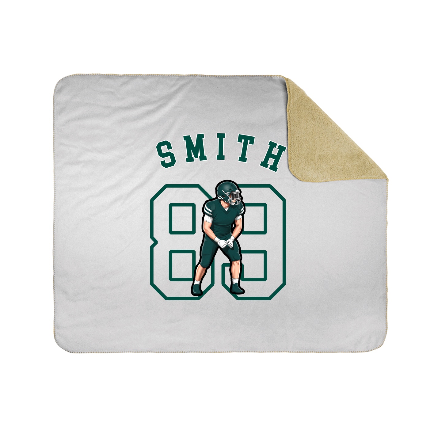 Throw Blanket — Shirsey Arch in White