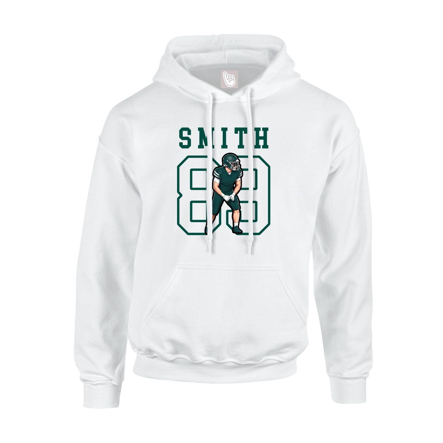 Youth Hoodie — Shirsey in White