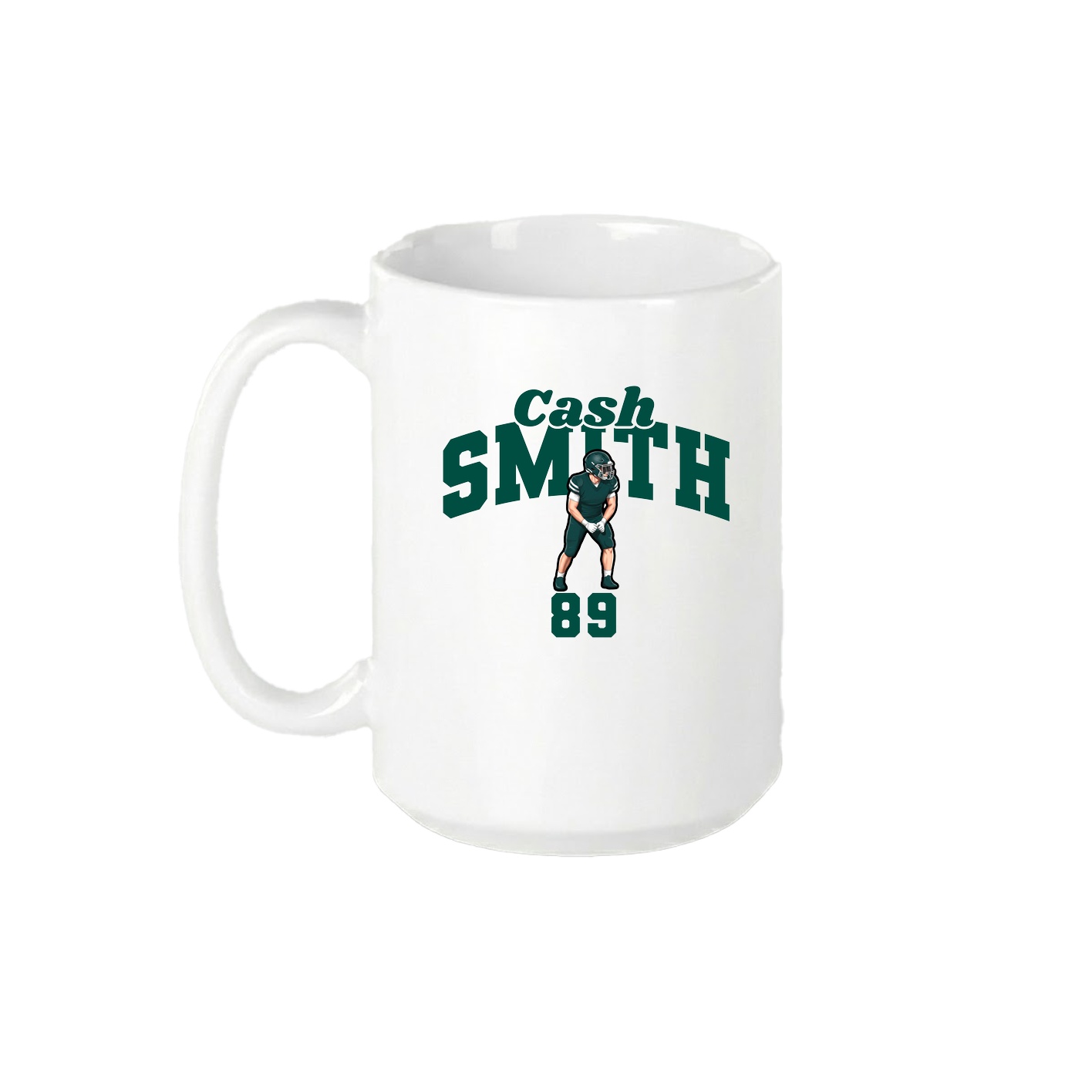15oz Coffee Mug — Signature Arch in White