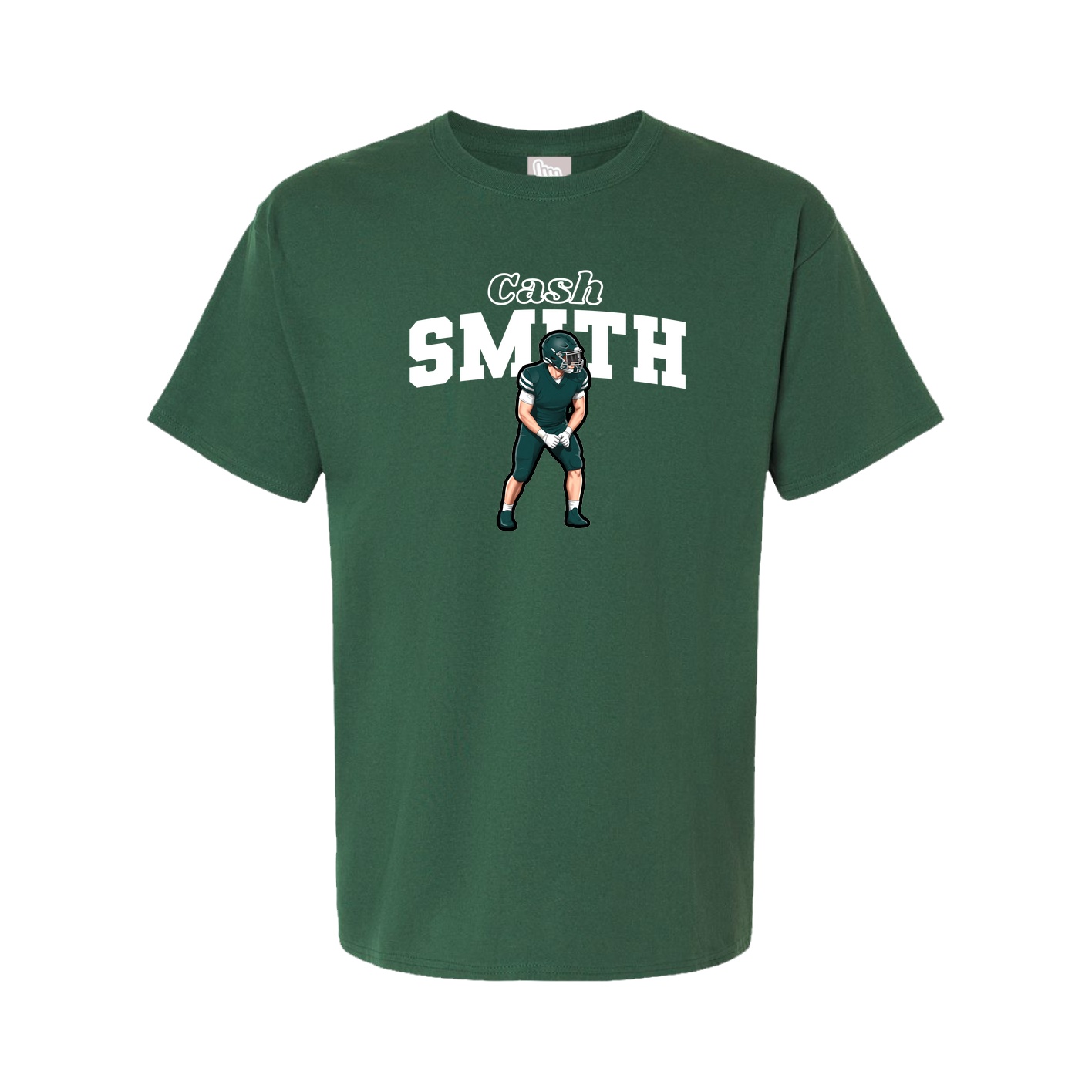 Tee — Name Arch in Green