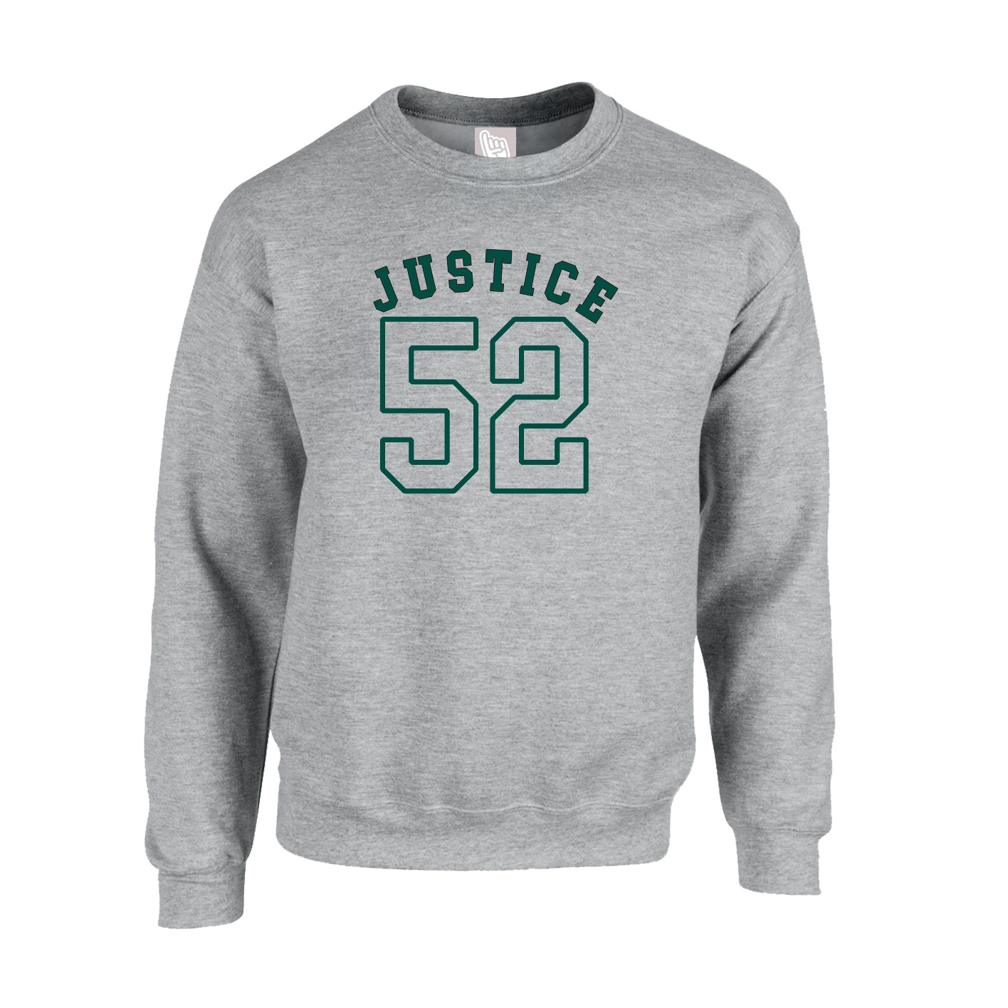 Fleece Crew — Shirsey Arch in Grey