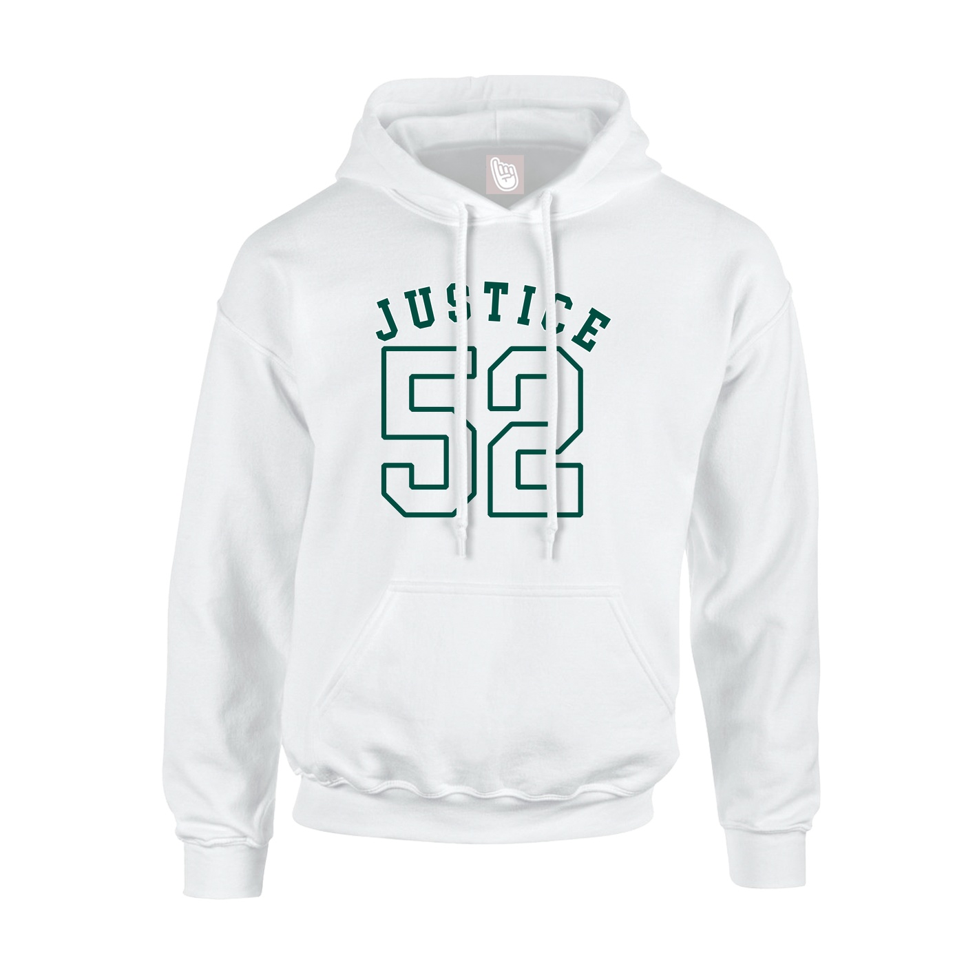 Youth Hoodie — Shirsey Arch in White