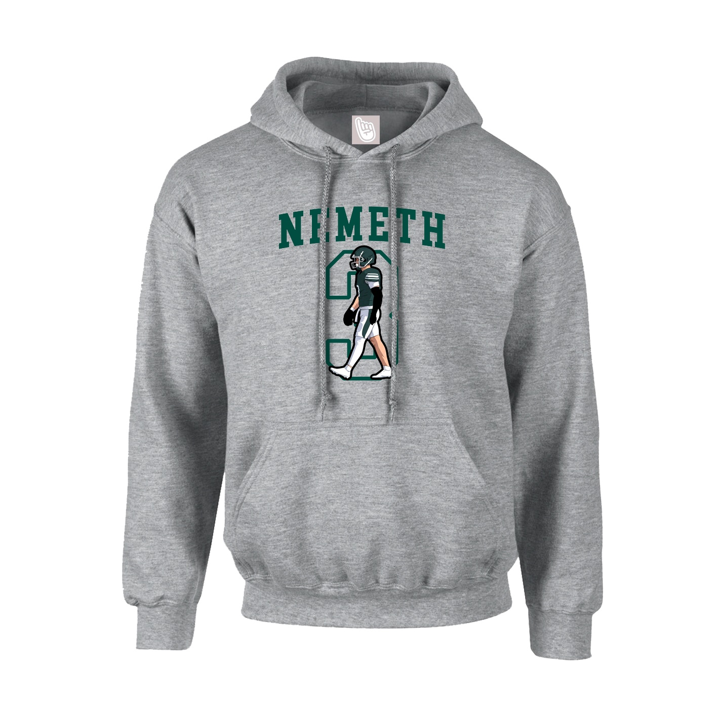 Hoodie — Shirsey in Grey