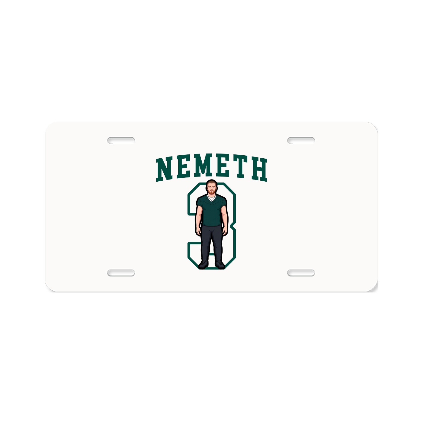 License Plate — Shirsey in Classic