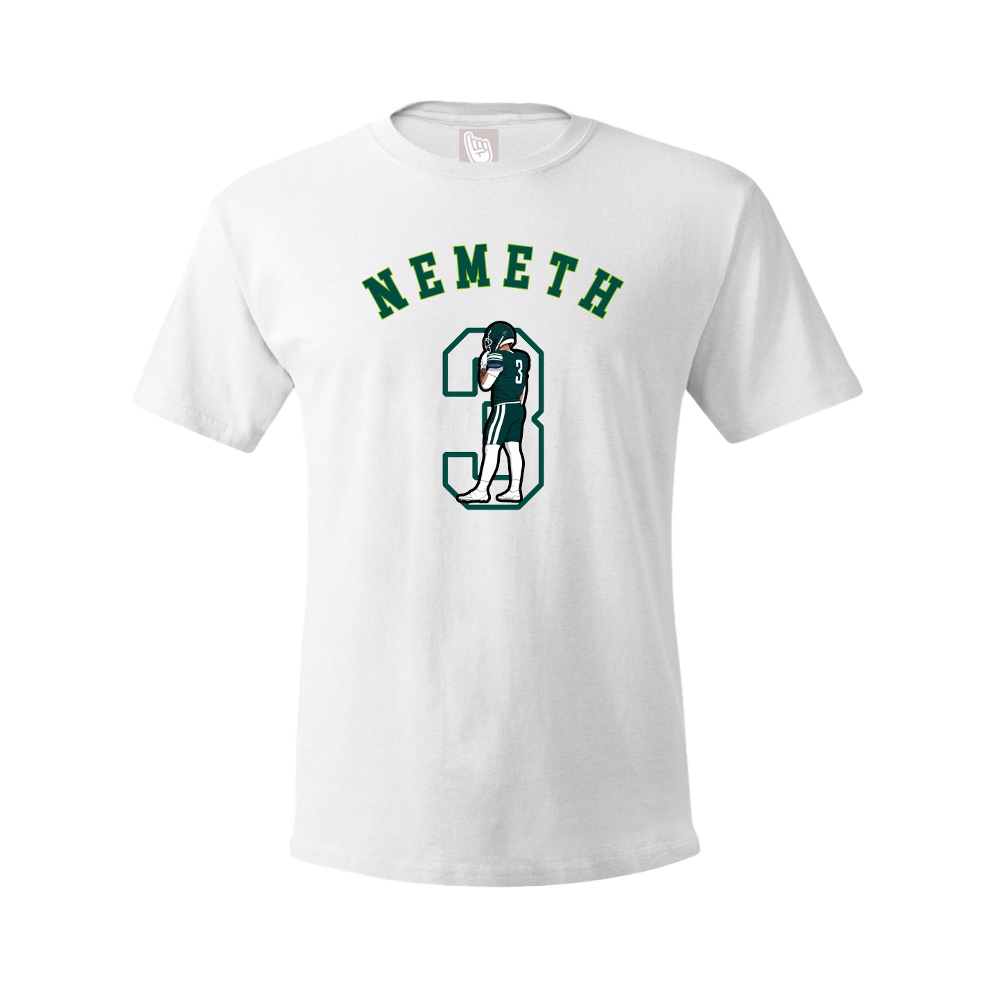 Youth Tee — Shirsey Arch in White