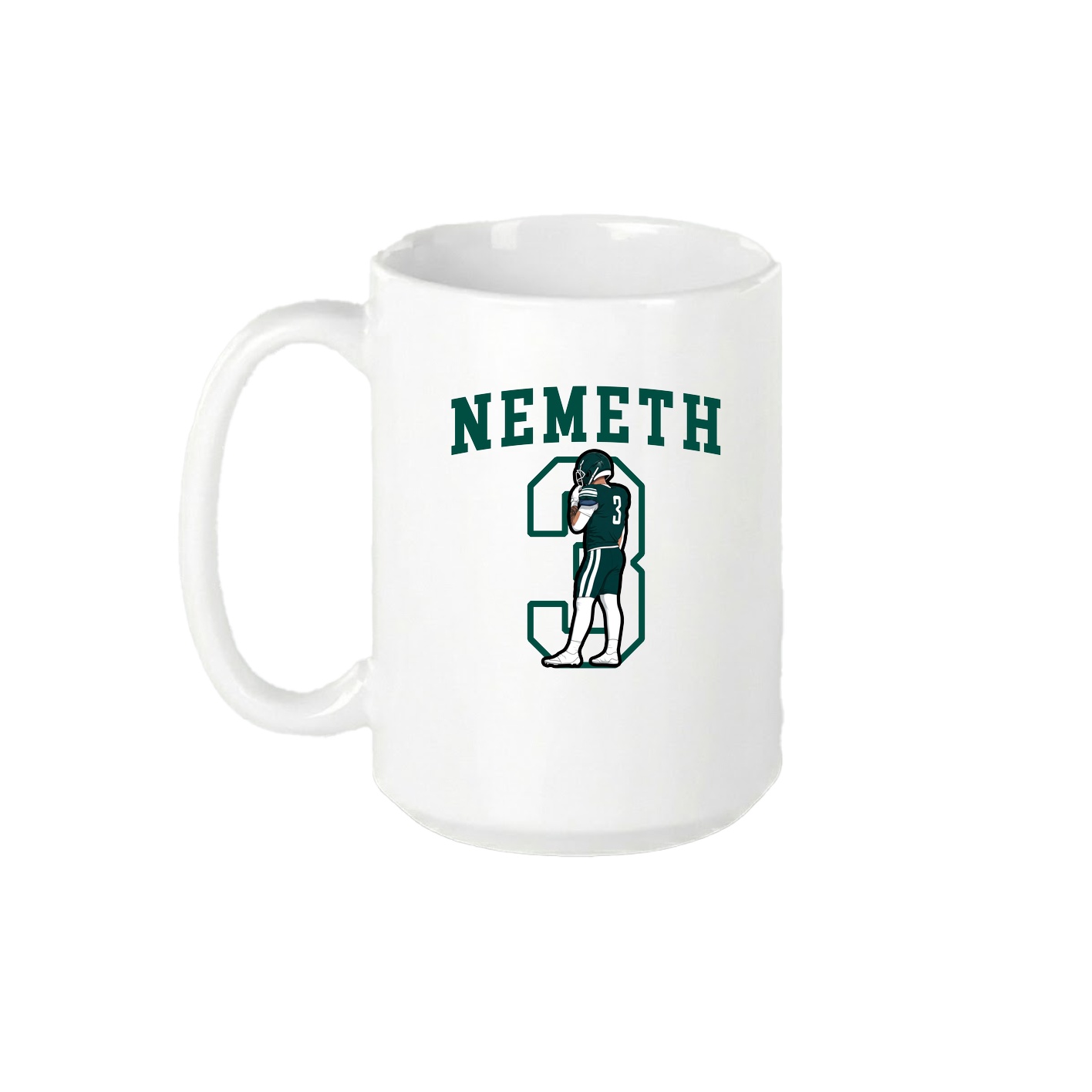 15oz Coffee Mug — Shirsey in White