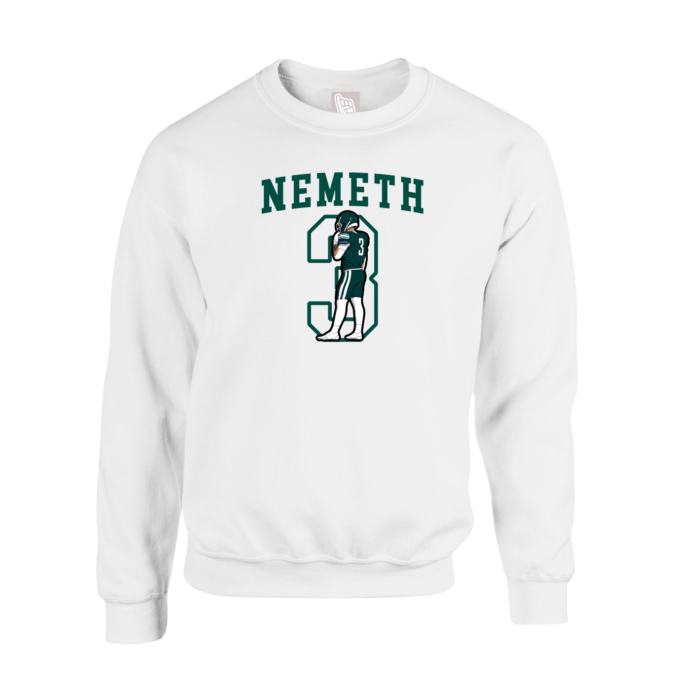 Fleece Crew — Shirsey in White