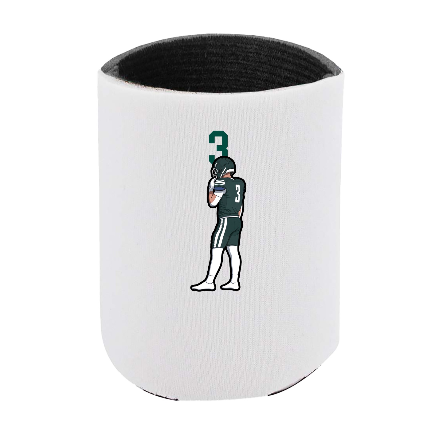 Can Holder — Number Top in White