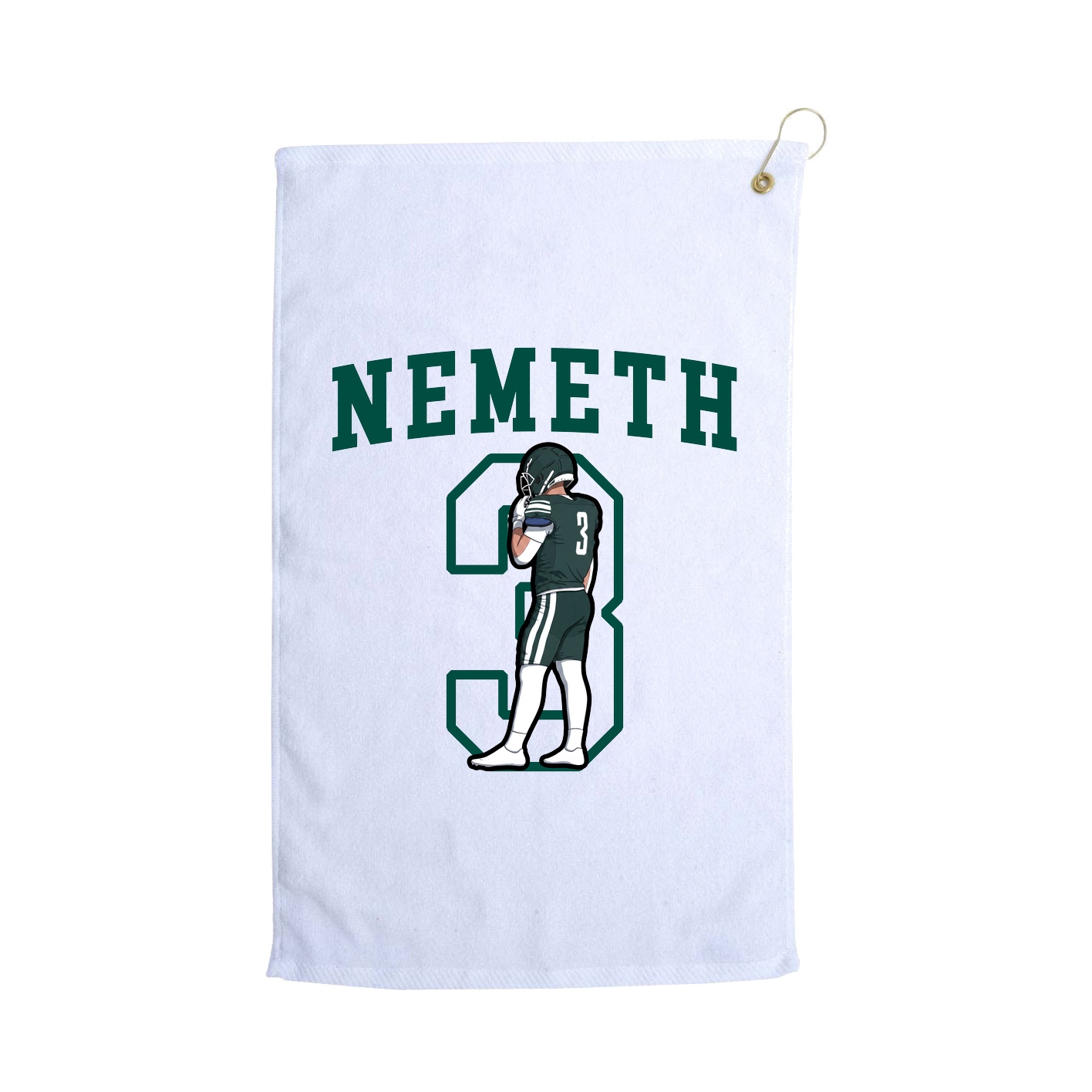 Golf Towel — Shirsey in White