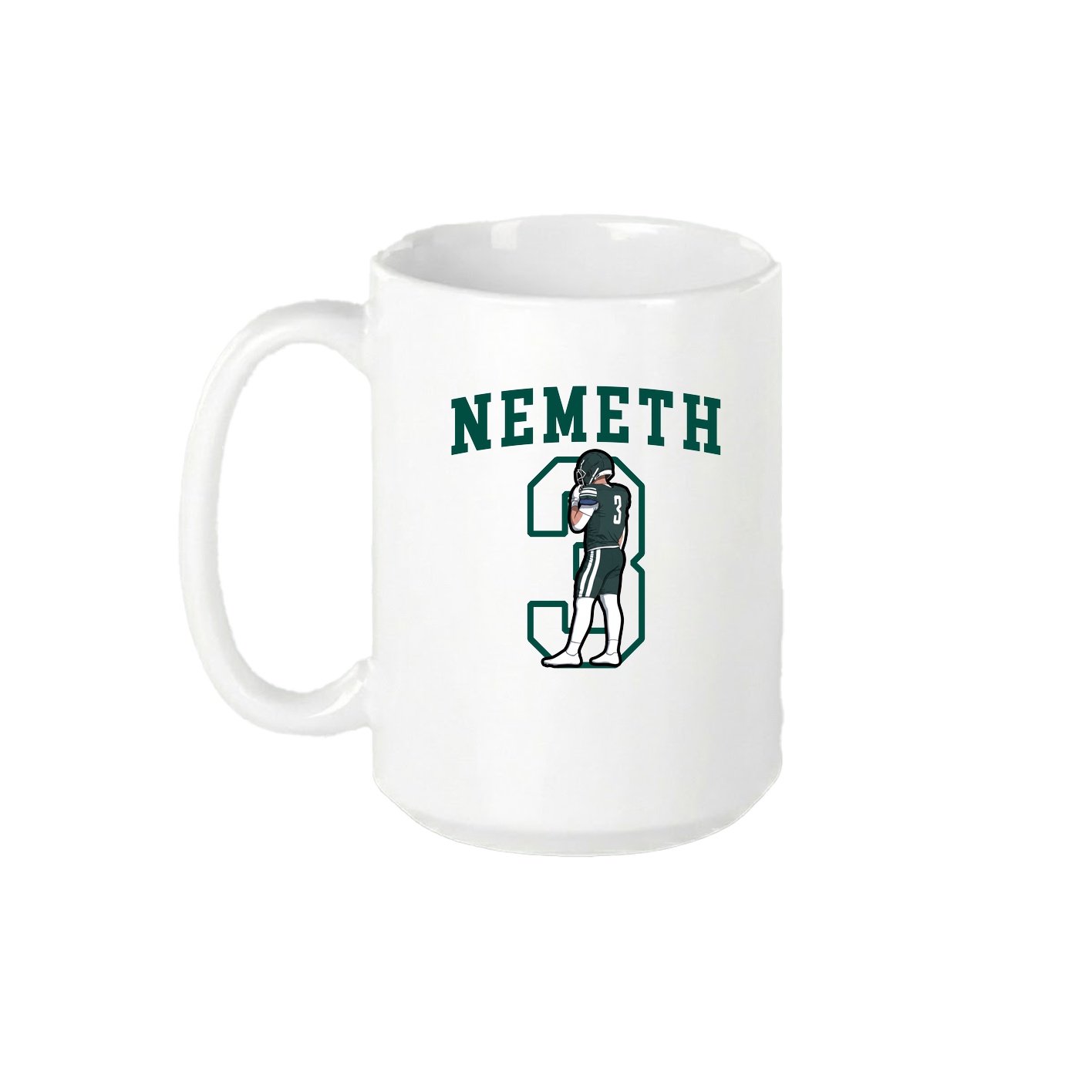 15oz Coffee Mug — Shirsey in White