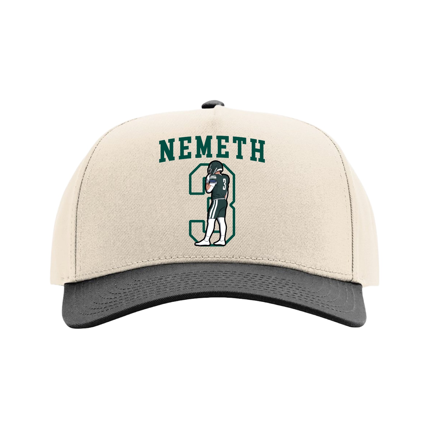 Full Fabric Five-Panel Champ Cap