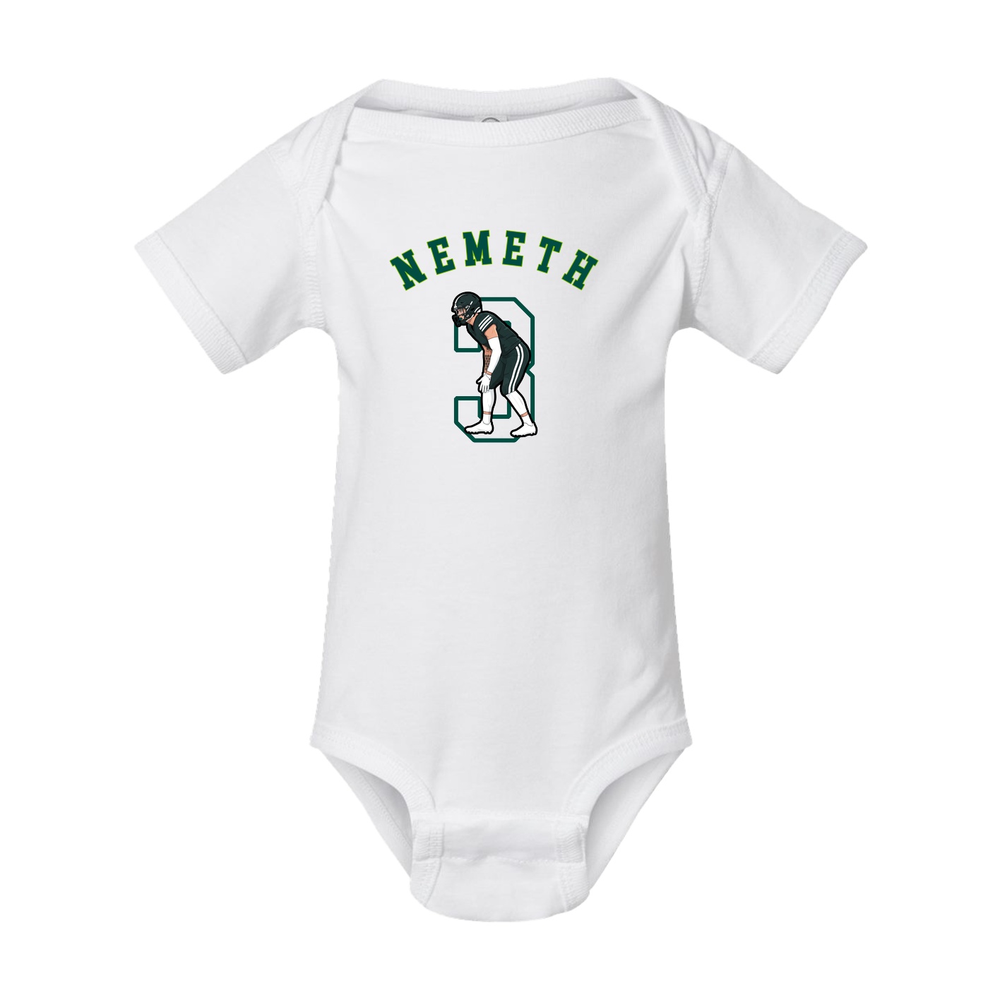 Baby Onesie — Shirsey Arch in White