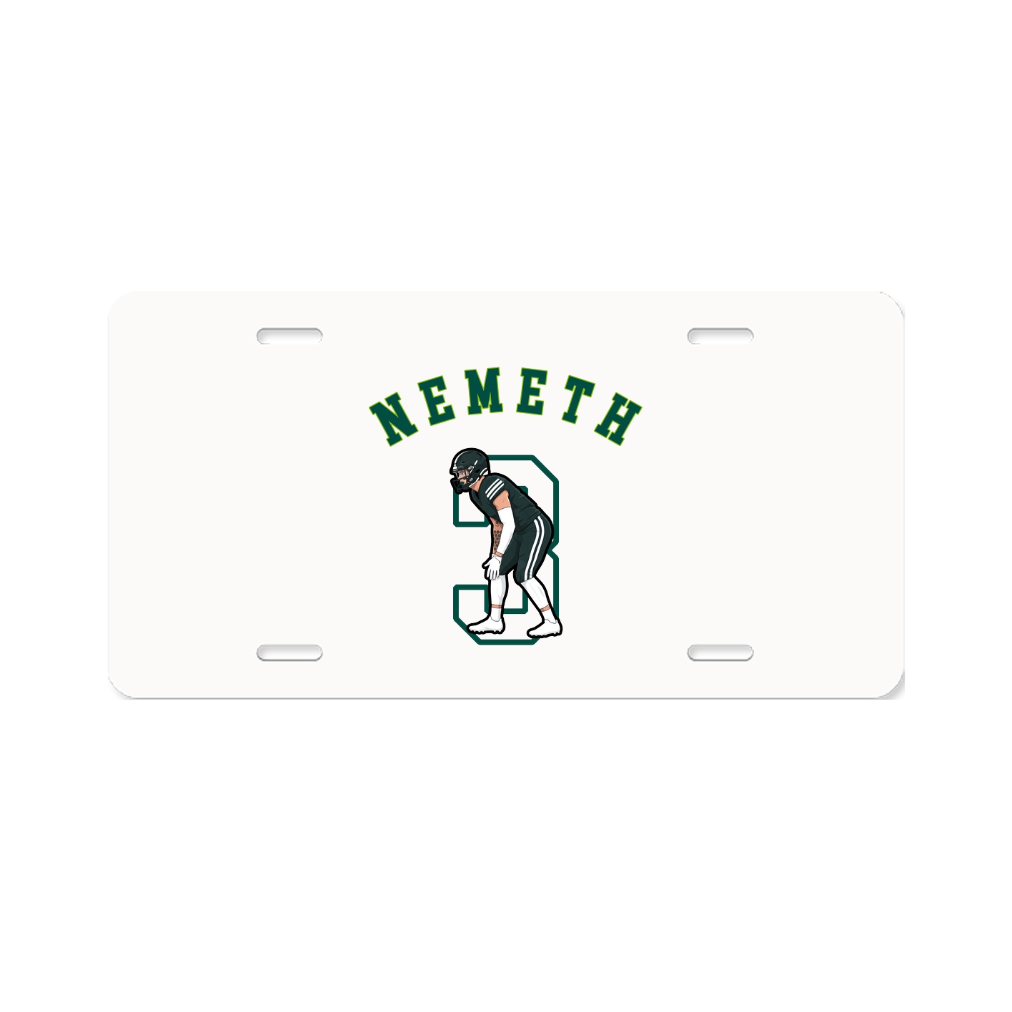 License Plate — Shirsey Arch in Classic